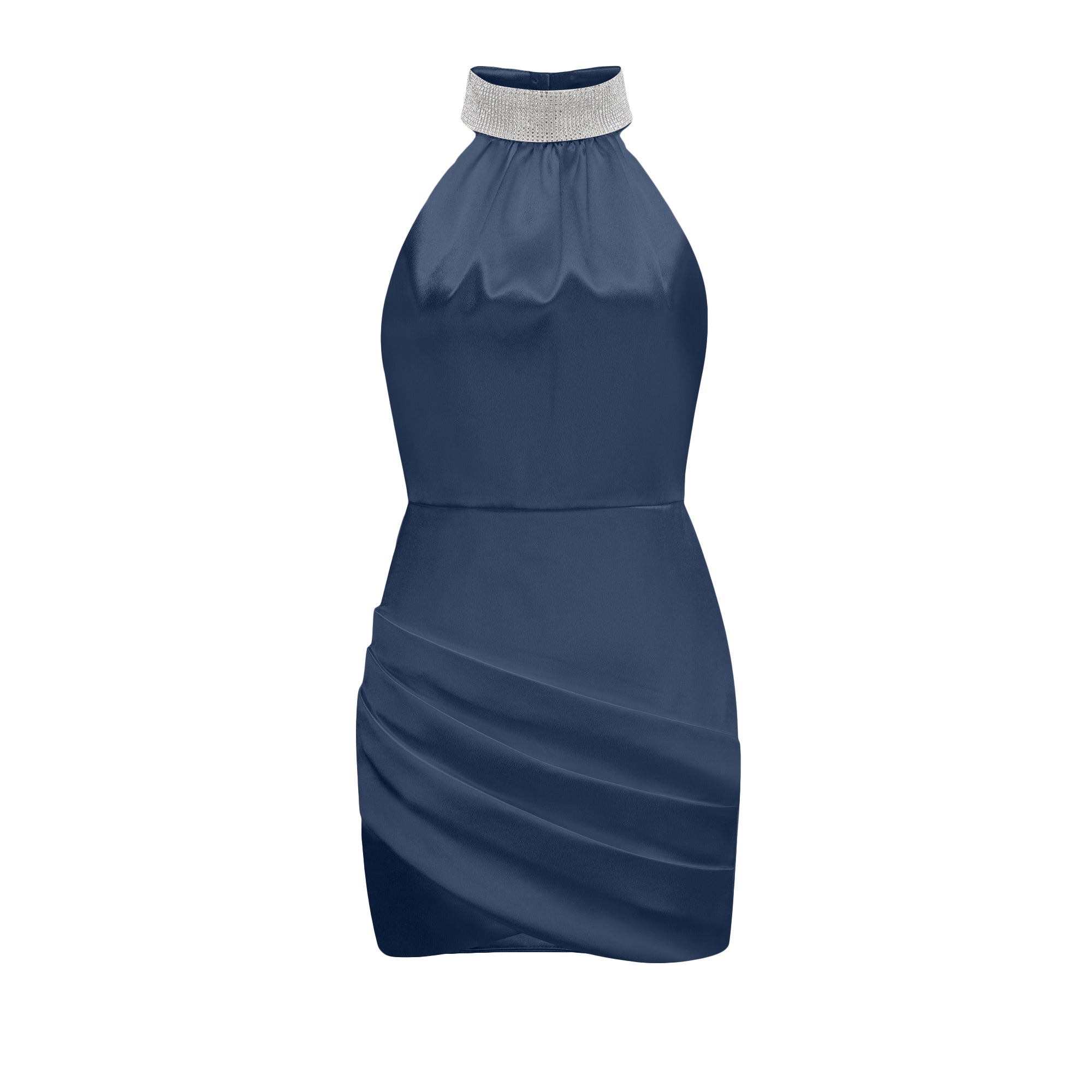 Tahiti embellished asymmetrical mini dress (Final Sale-US Only)