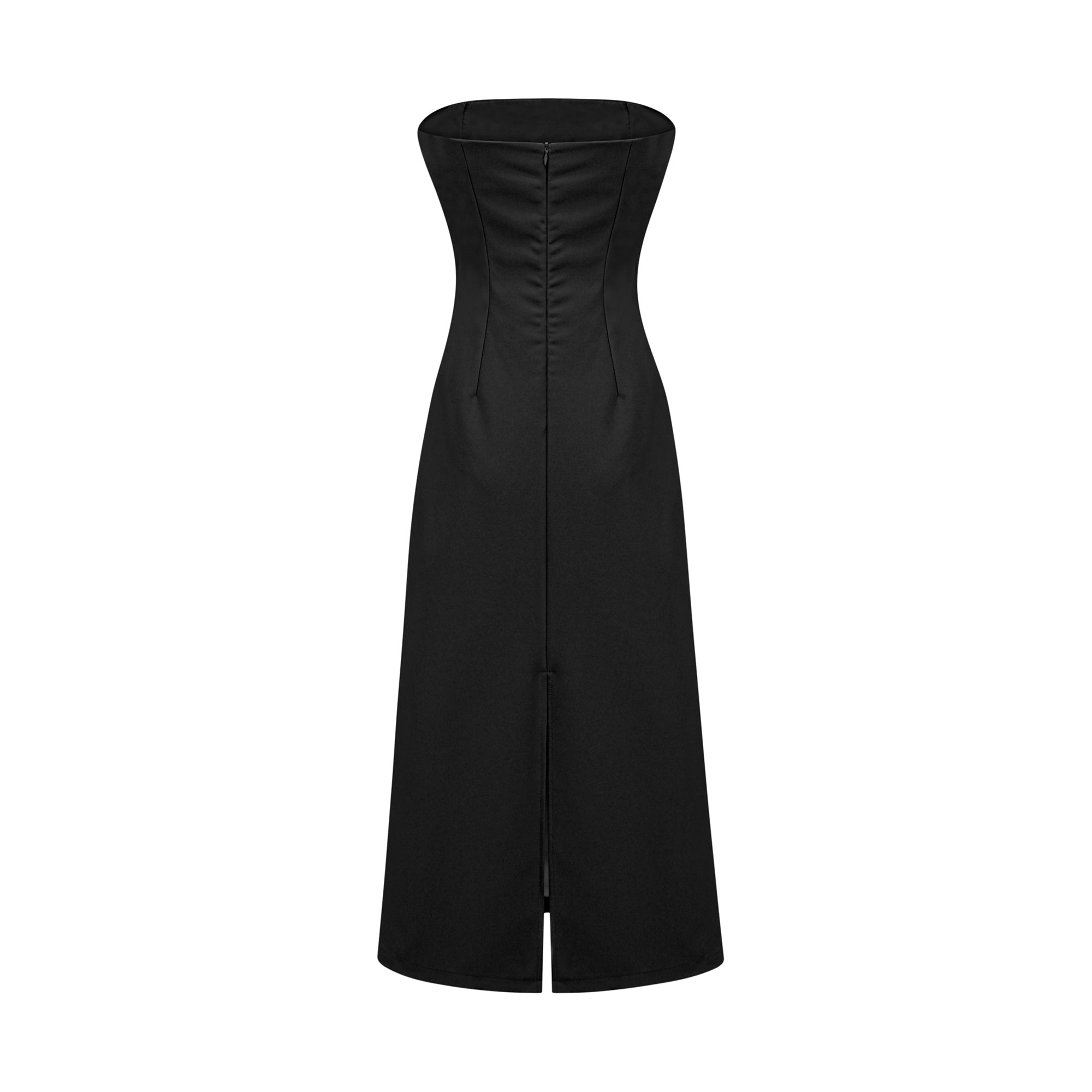 Irène Sequin Embroidered Off-Shoulder Midi Dress in Black (Final Sale-US Only)