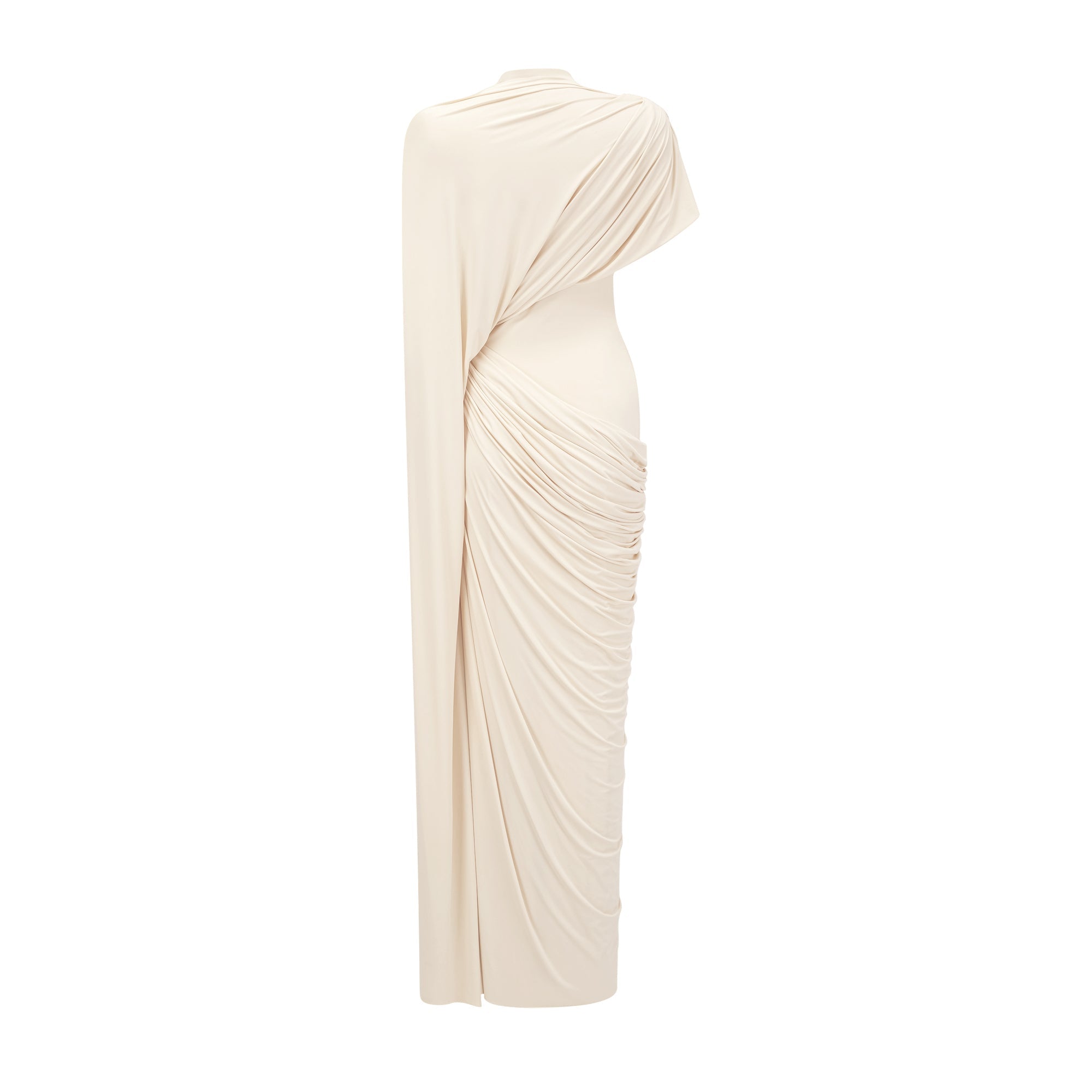 Asymmetrical Draped Cape & Dress