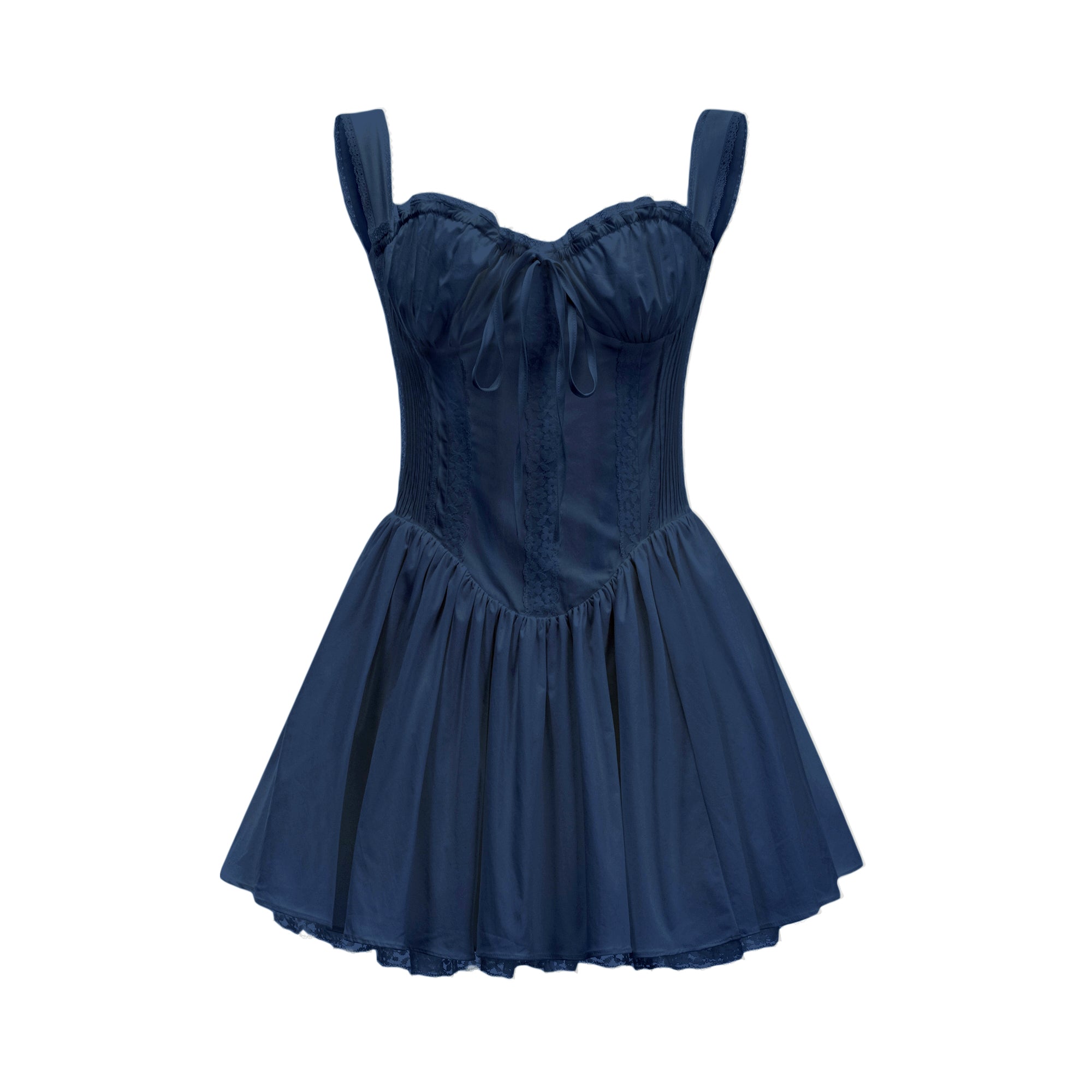 Camille white corset mini dress (Final Sale-US Only)