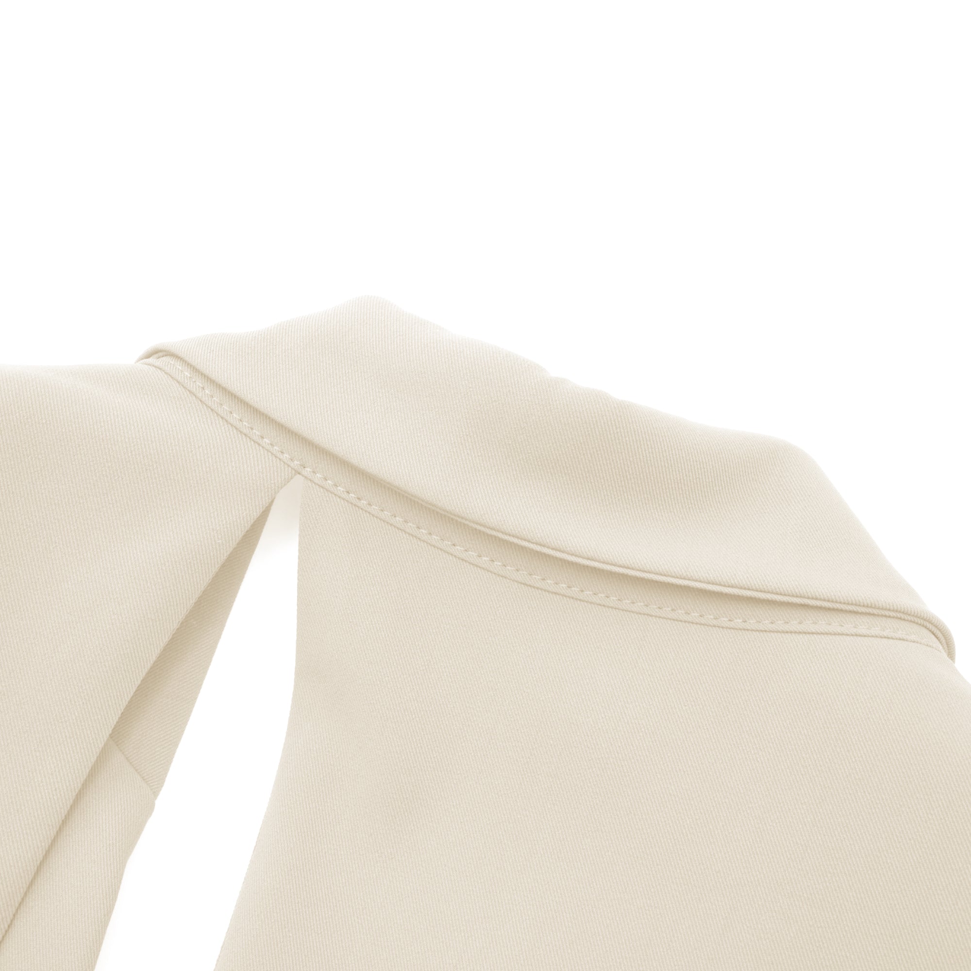 Amelie Neutral Asymmetrical Cut-Out Jacket (Final Sale-US Only)