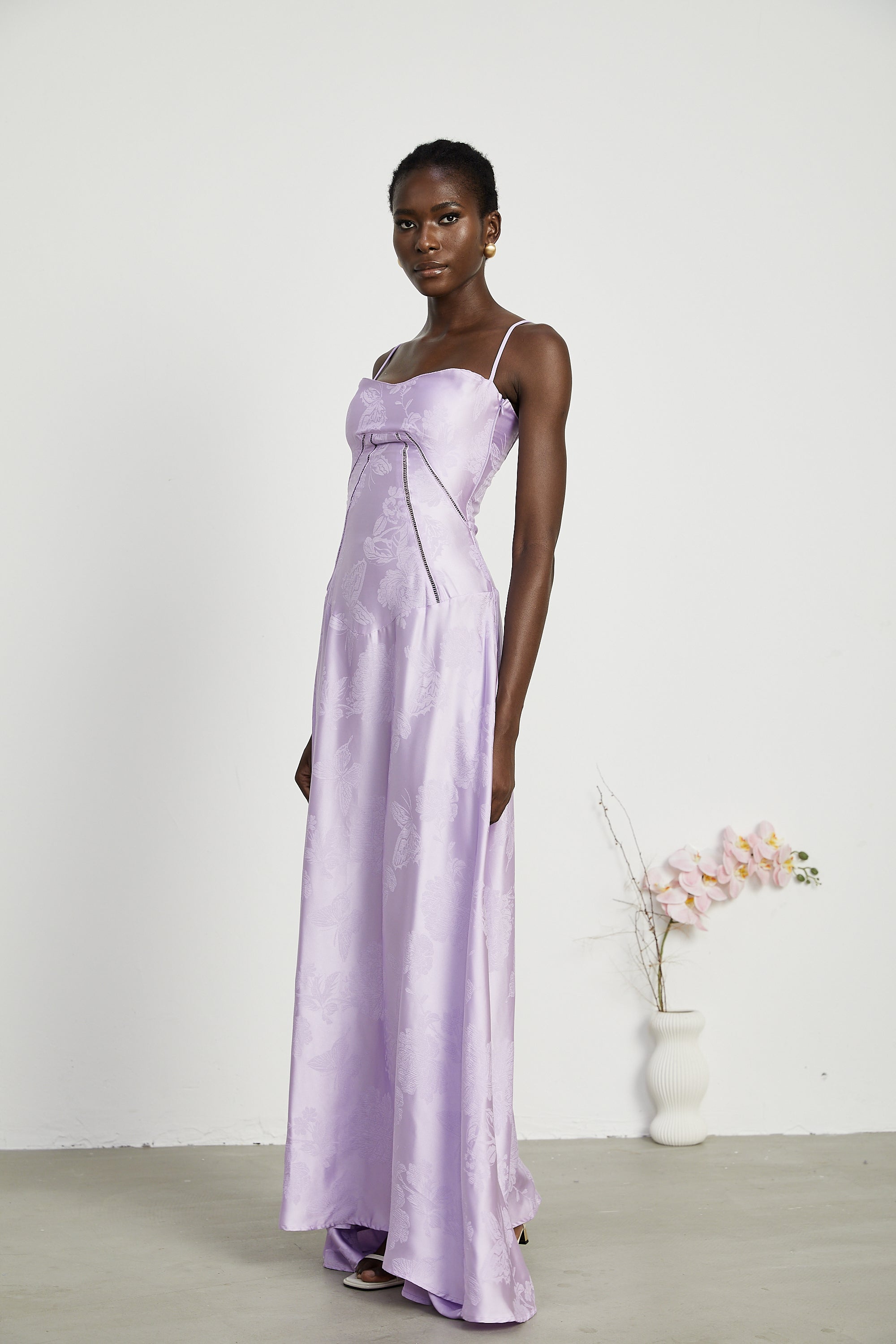 Adabella floral maxi dress