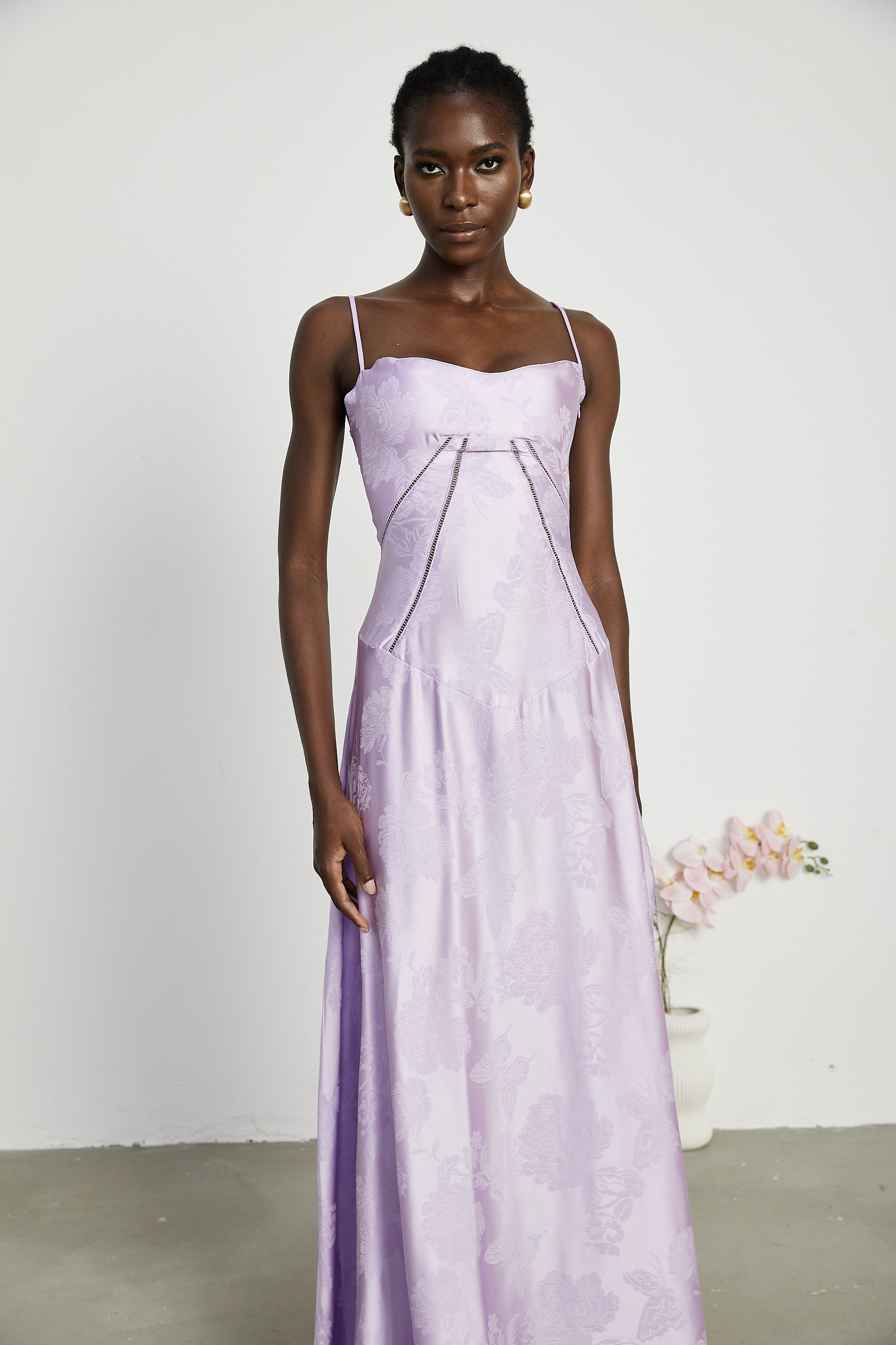 Adabella floral maxi dress