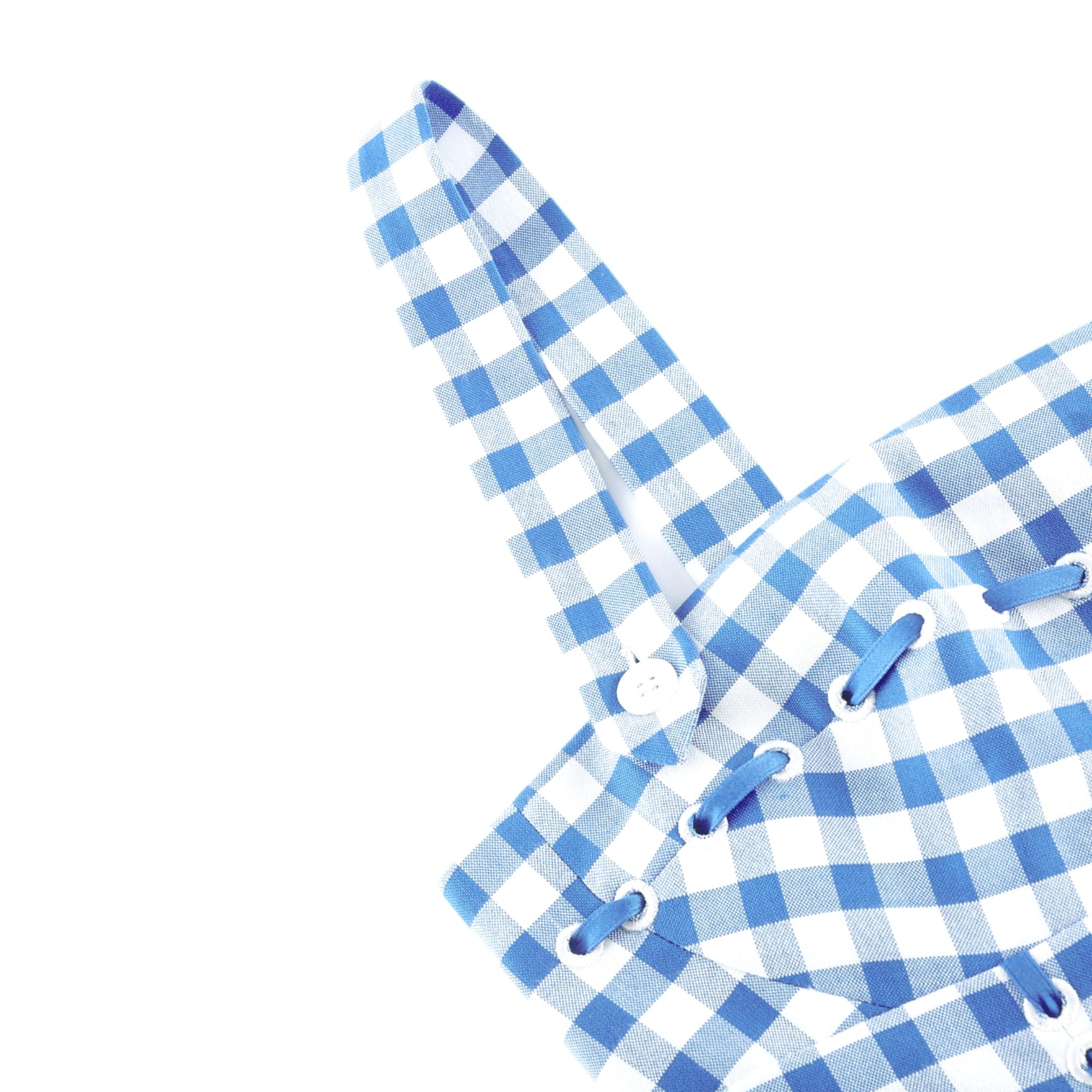 Diane gingham midi dress (Final Sale-US Only)