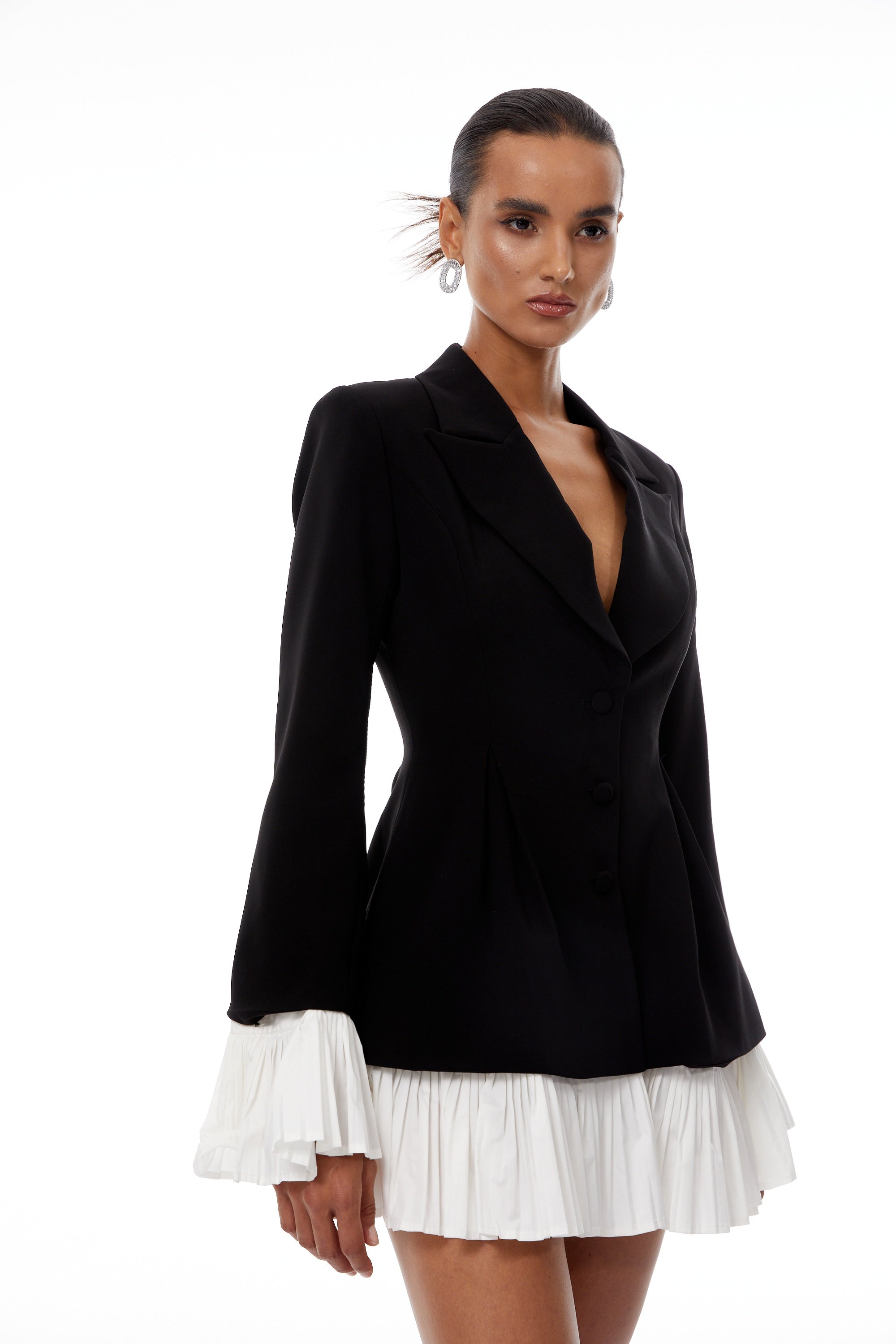 Rébecca Color Block Mini Blazer Dress (Final Sale-US Only)