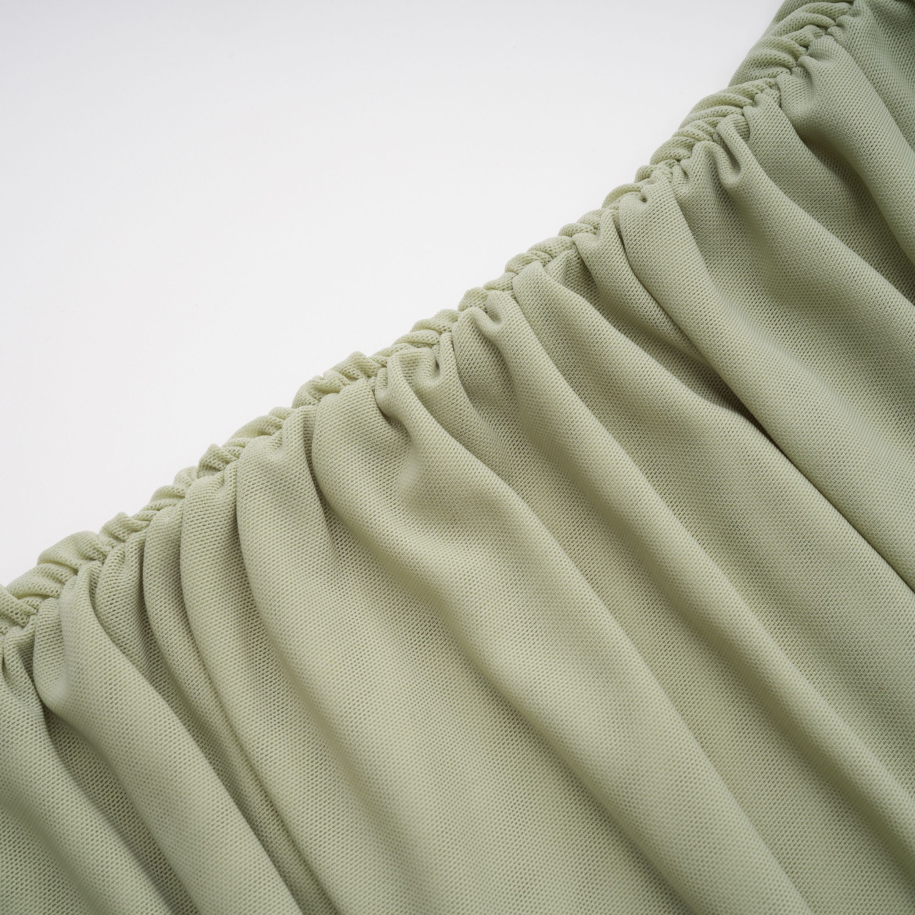 Branwen Green One Shoulder Top & Skirt Set (Final Sale-US Only)