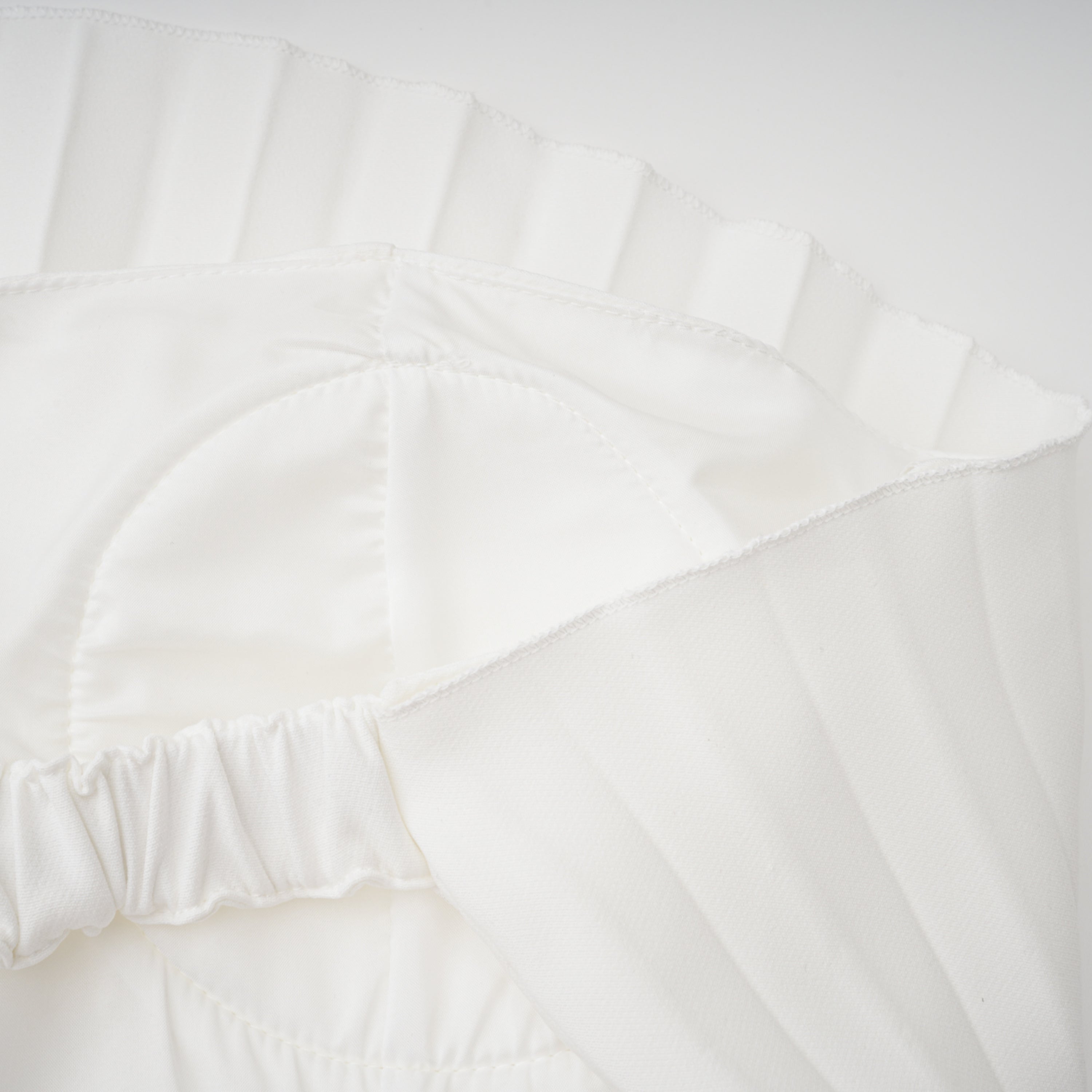 Carlotta White Shell Pleated Maxi Dress (Final Sale-US Only)
