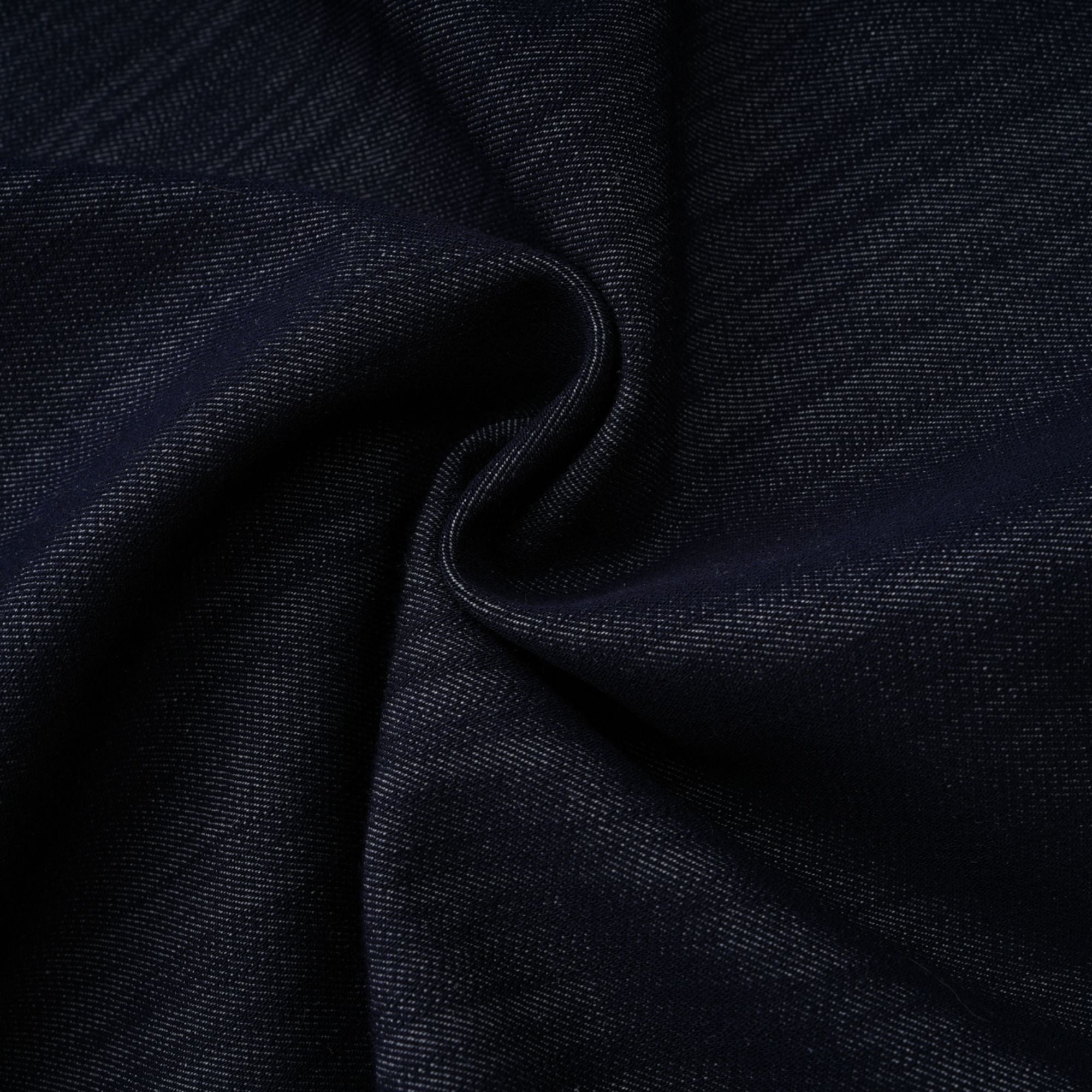 Sandrine blue denim semi-sheer bodysuit (Final Sale-US Only)