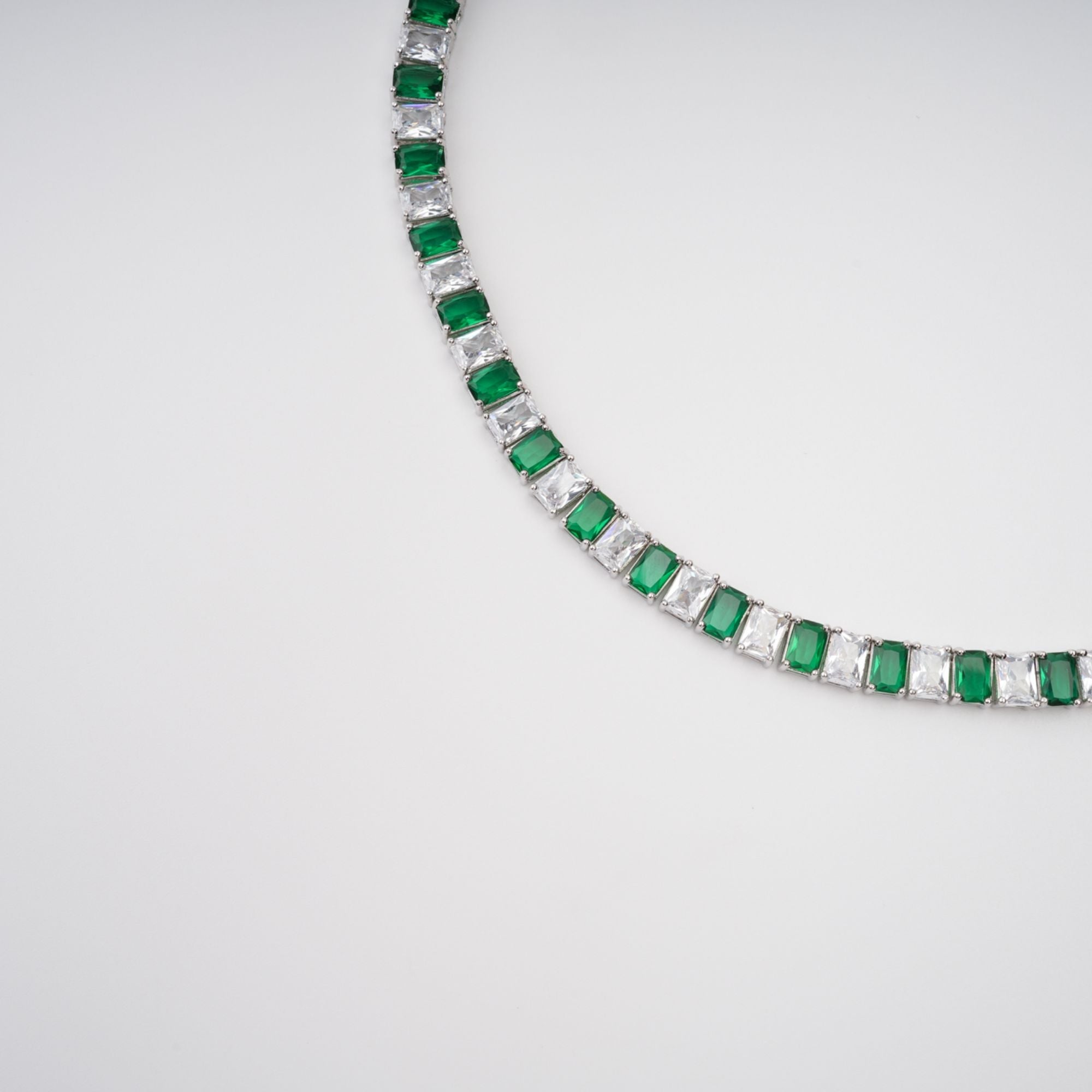 Florence Green Crystal-Embellished Necklace (Final Sale)