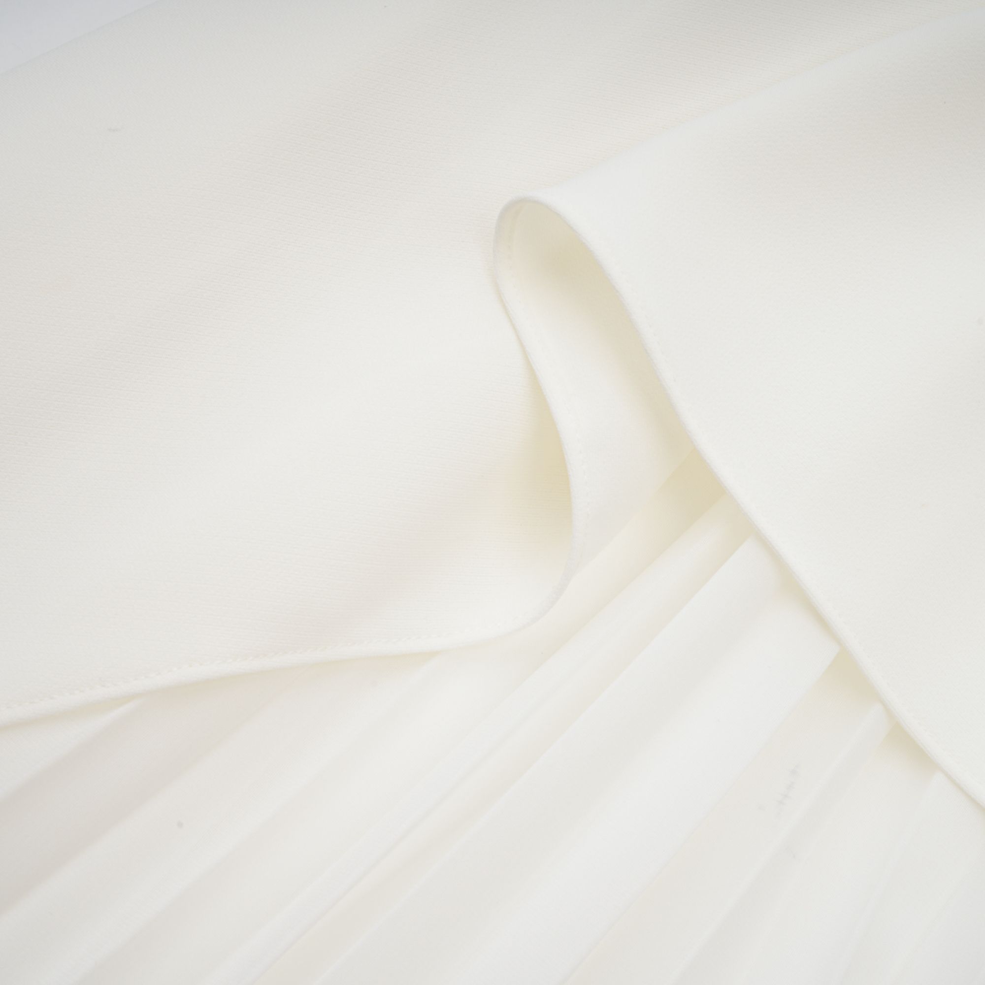 Vanessa white pleated off-shoulder maxi dress(Final Sale)