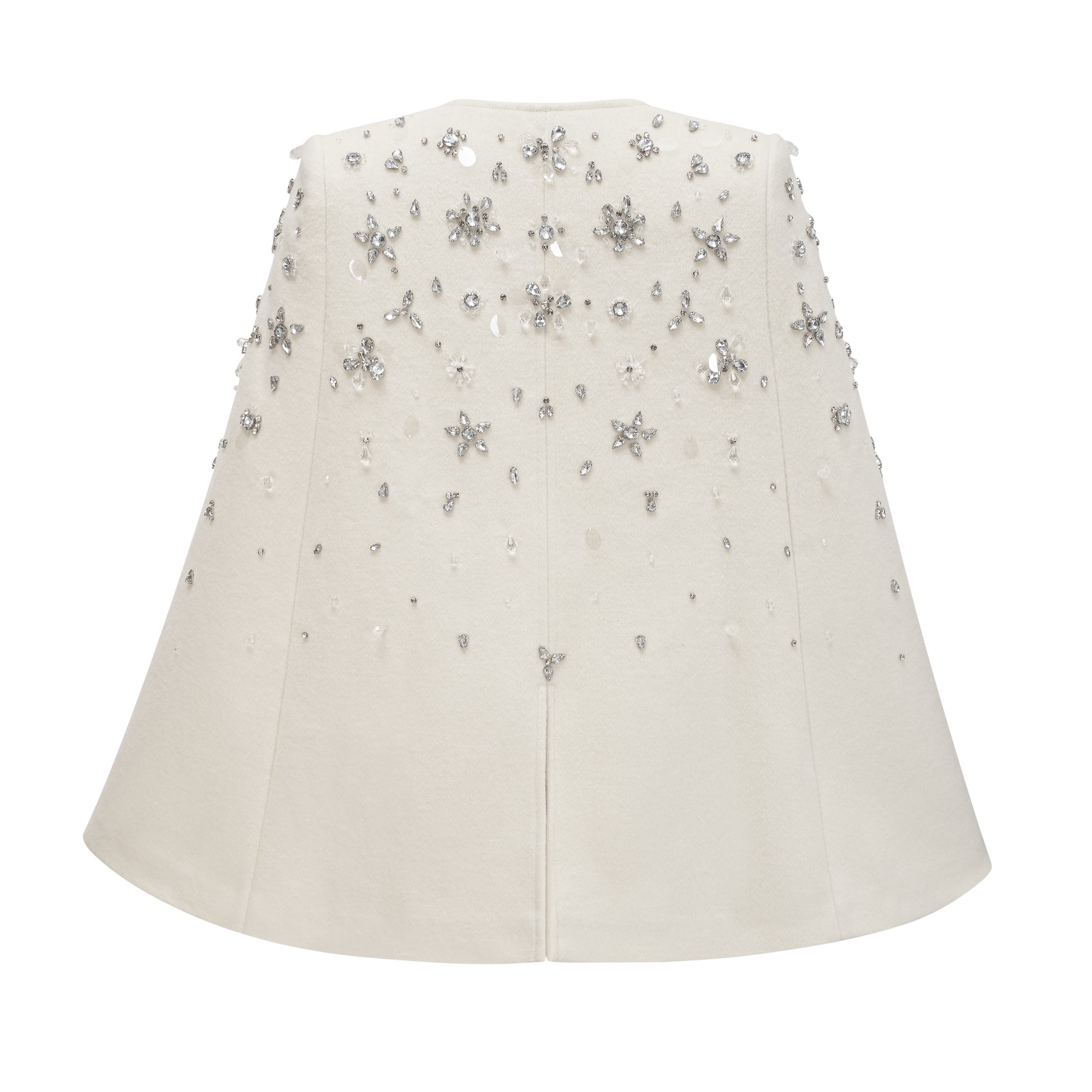 Éléonore embellished cape-design jacket (Final Sale)