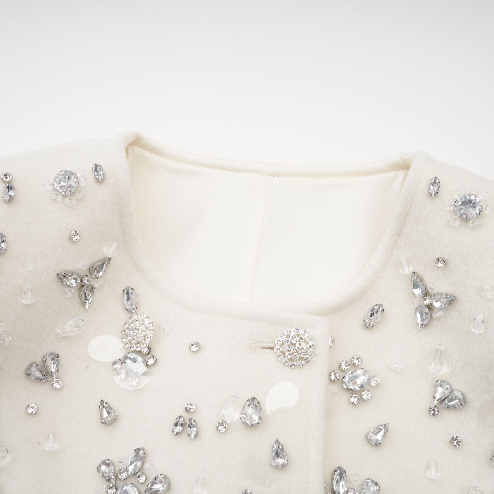 Éléonore embellished cape-design jacket (Final Sale)