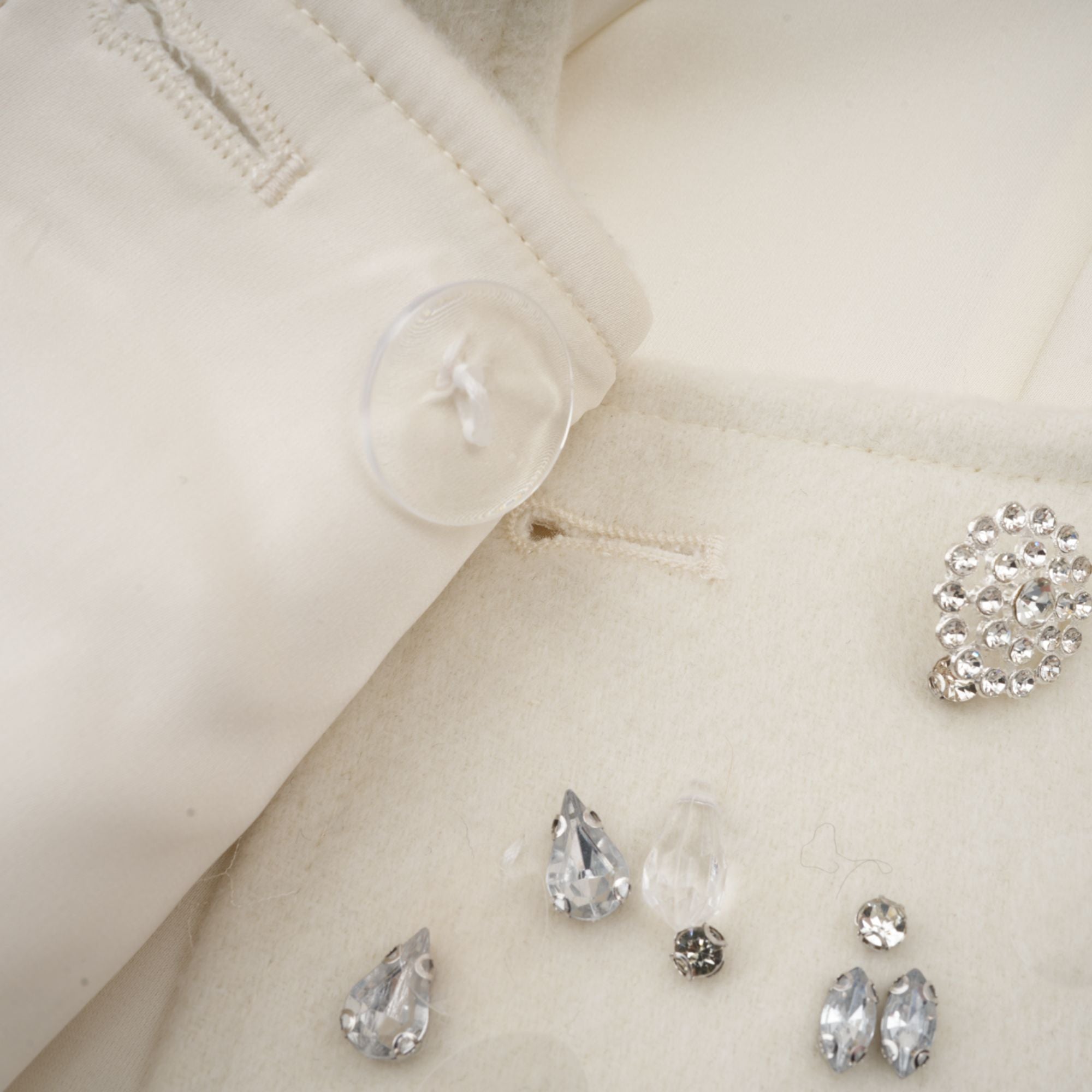 Éléonore embellished cape-design jacket (Final Sale)