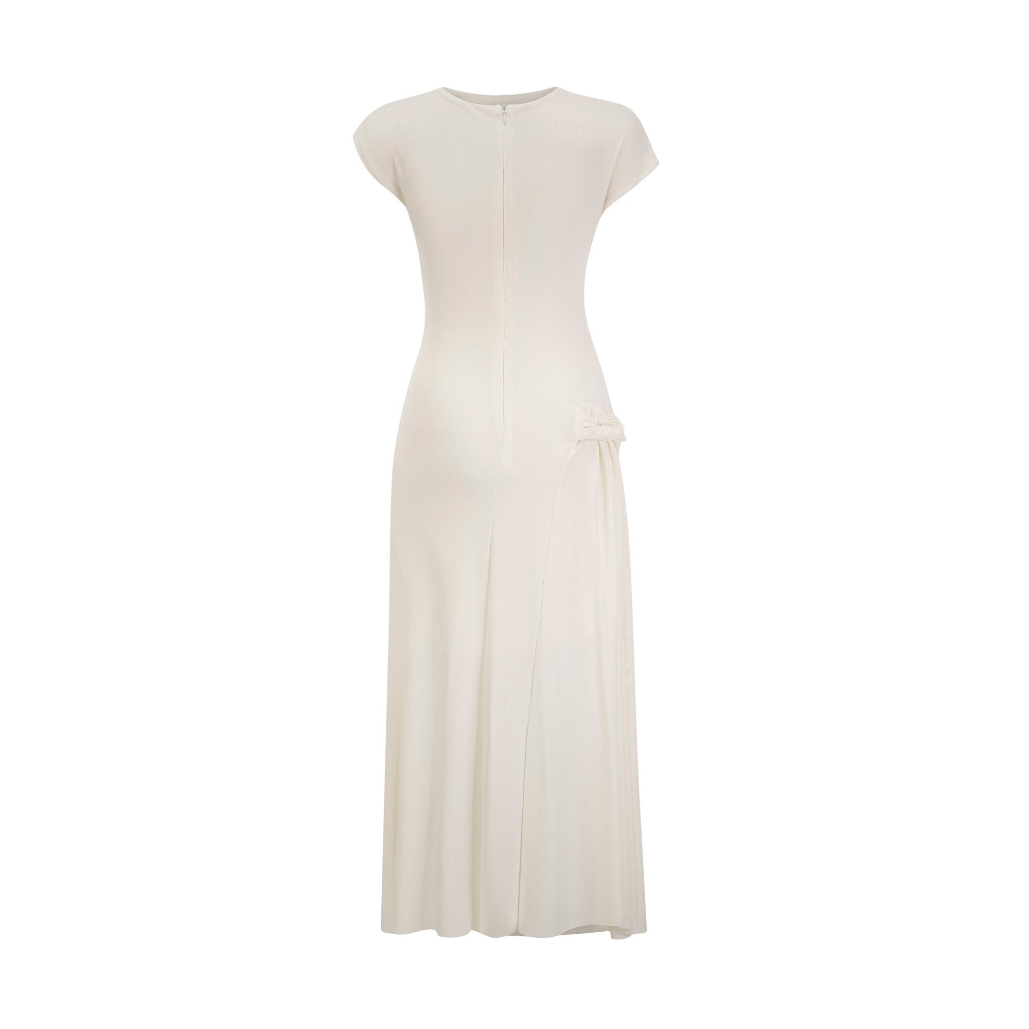 Lanetta jersey-knit draped maxi dress (Final Sale)