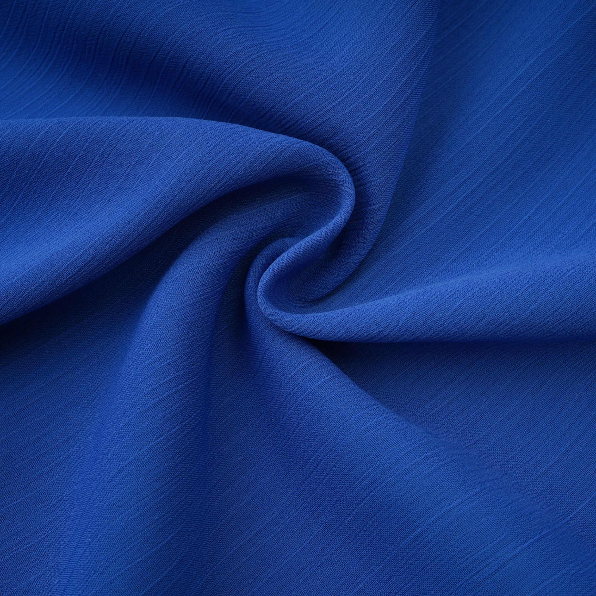 Faustine Blue Cape Design Ruched Maxi Dress (Final Sale)