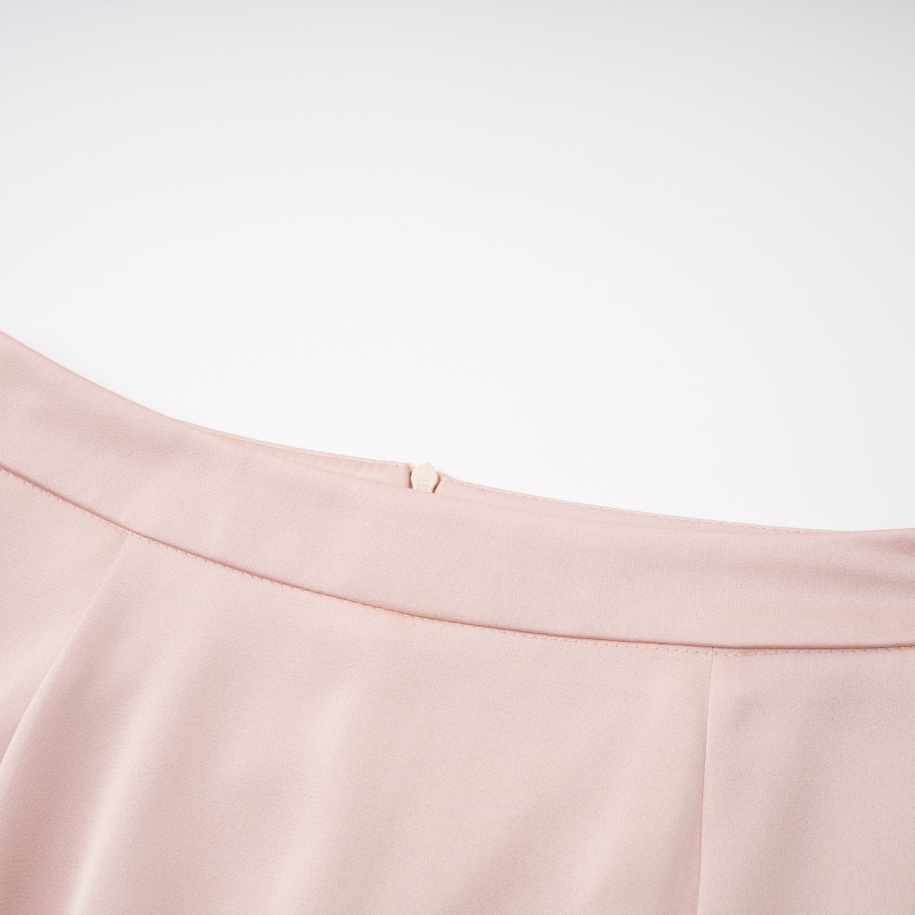 Everleigh Champagne Satin Top & Skirt Set With Cape Detail (Final Sale)