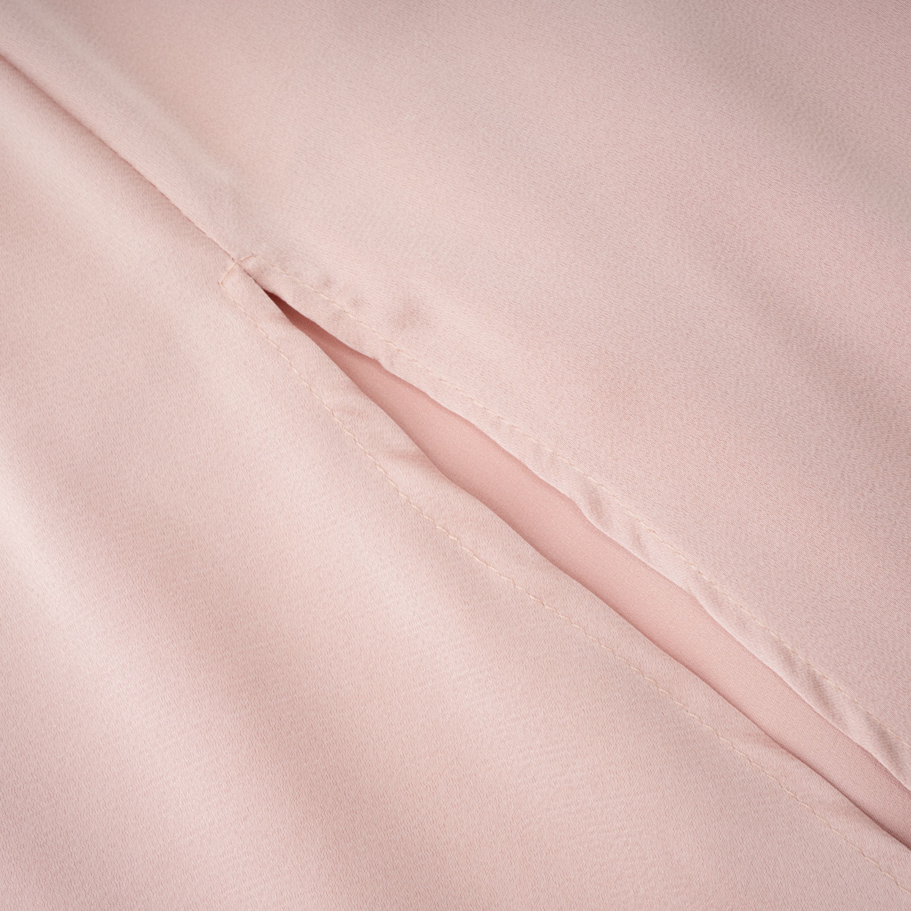 Everleigh Champagne Satin Top & Skirt Set With Cape Detail (Final Sale)