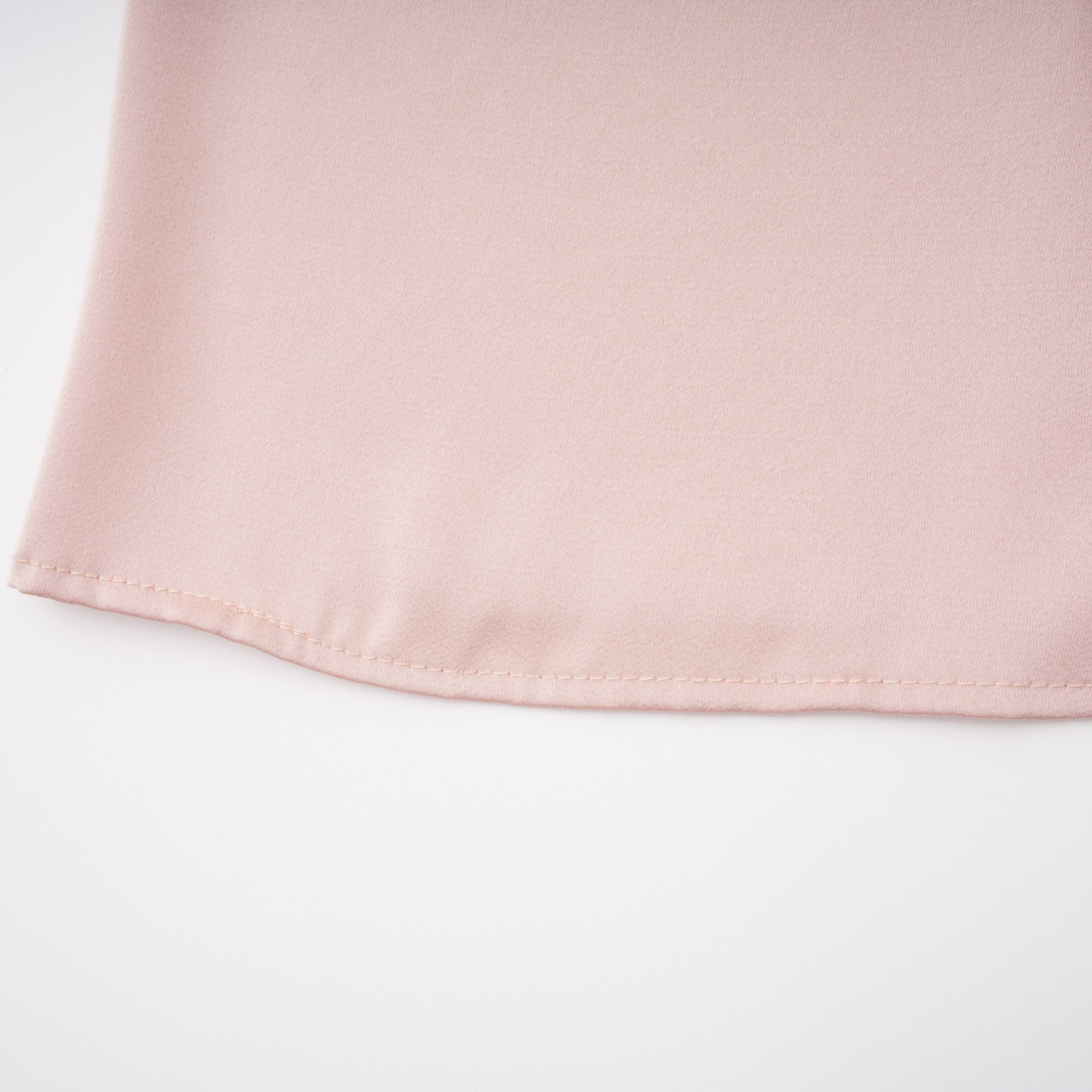 Everleigh Champagne Satin Top & Skirt Set With Cape Detail (Final Sale)