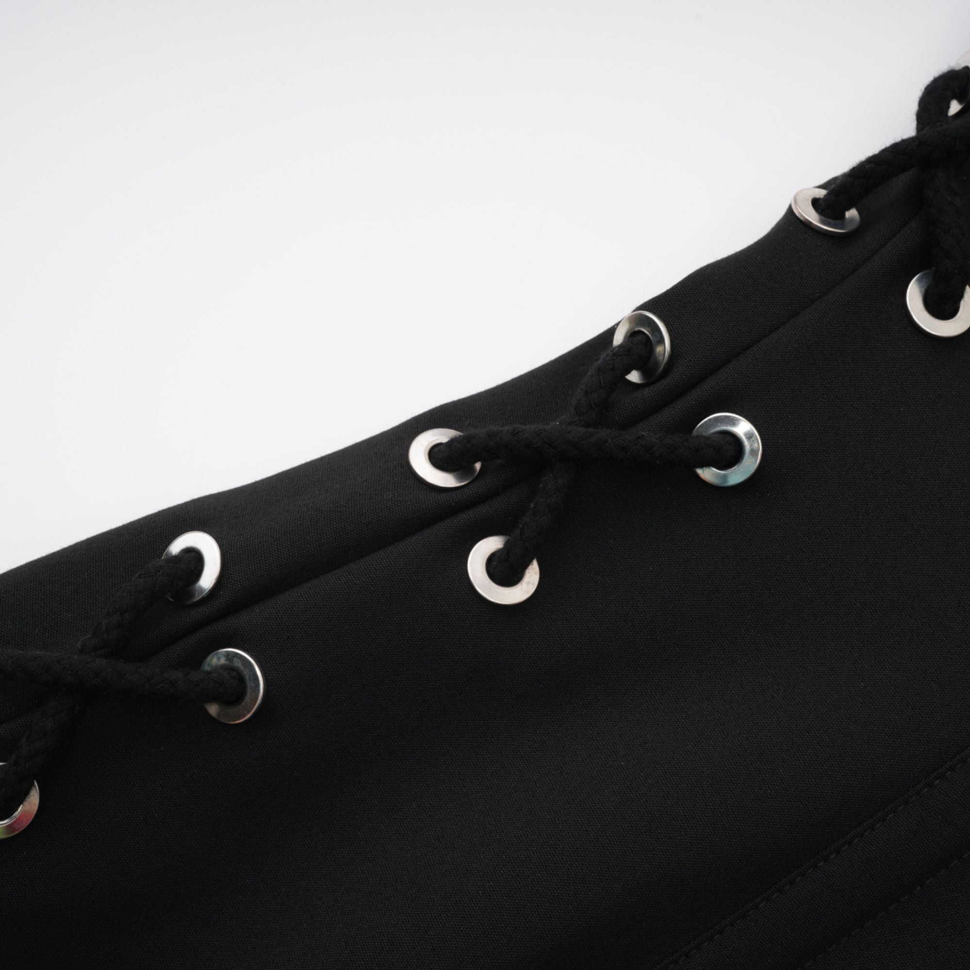 Jaina black hook & eye pocket dress (Final Sale-US Only)
