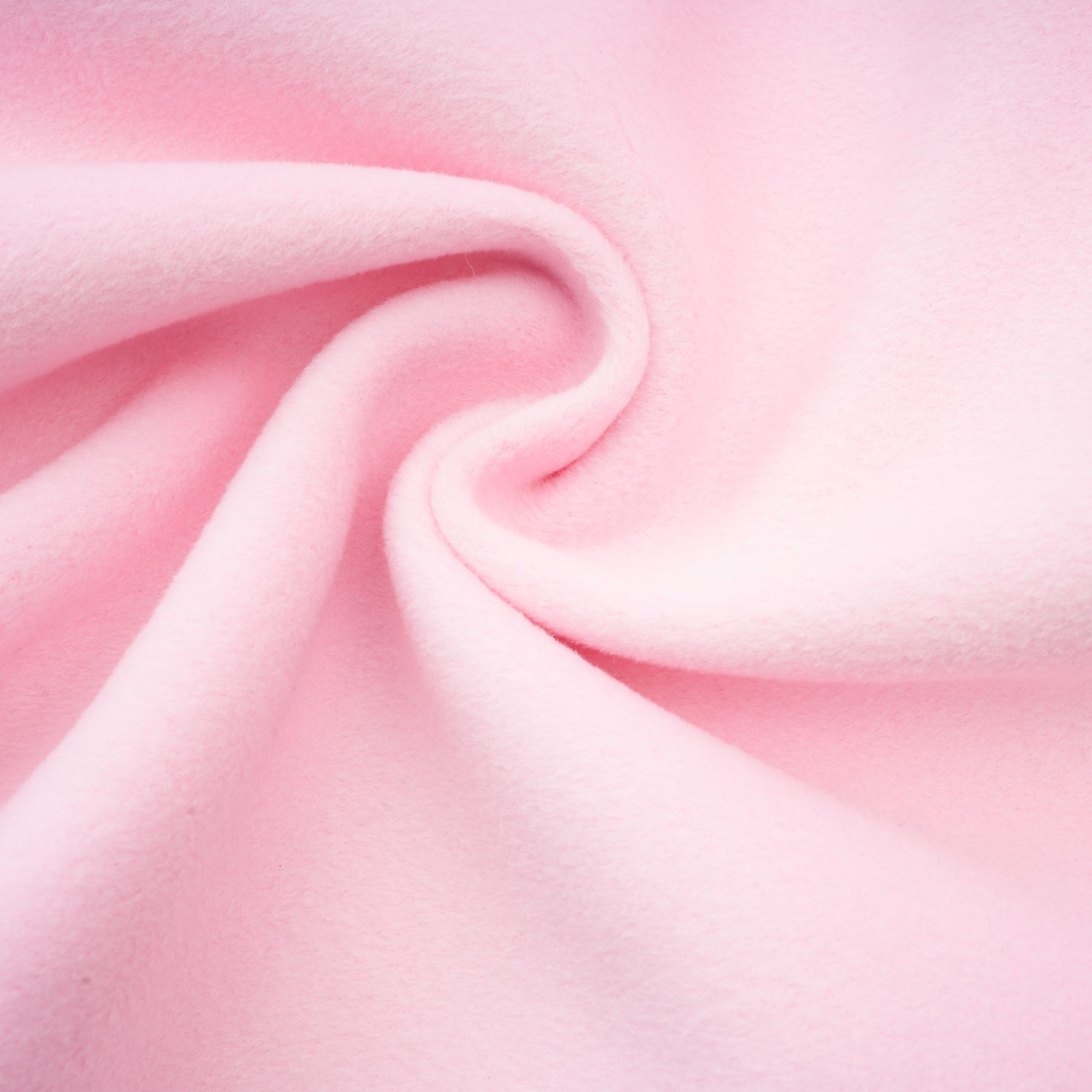 Louisette pink faux-fur overcoat (Final Sale)