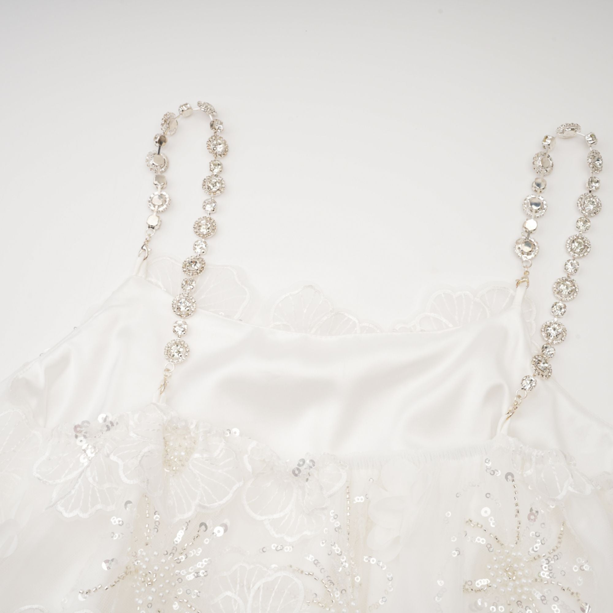 Suzette crystal-embellished floral mini dress (Final Sale-US Only)