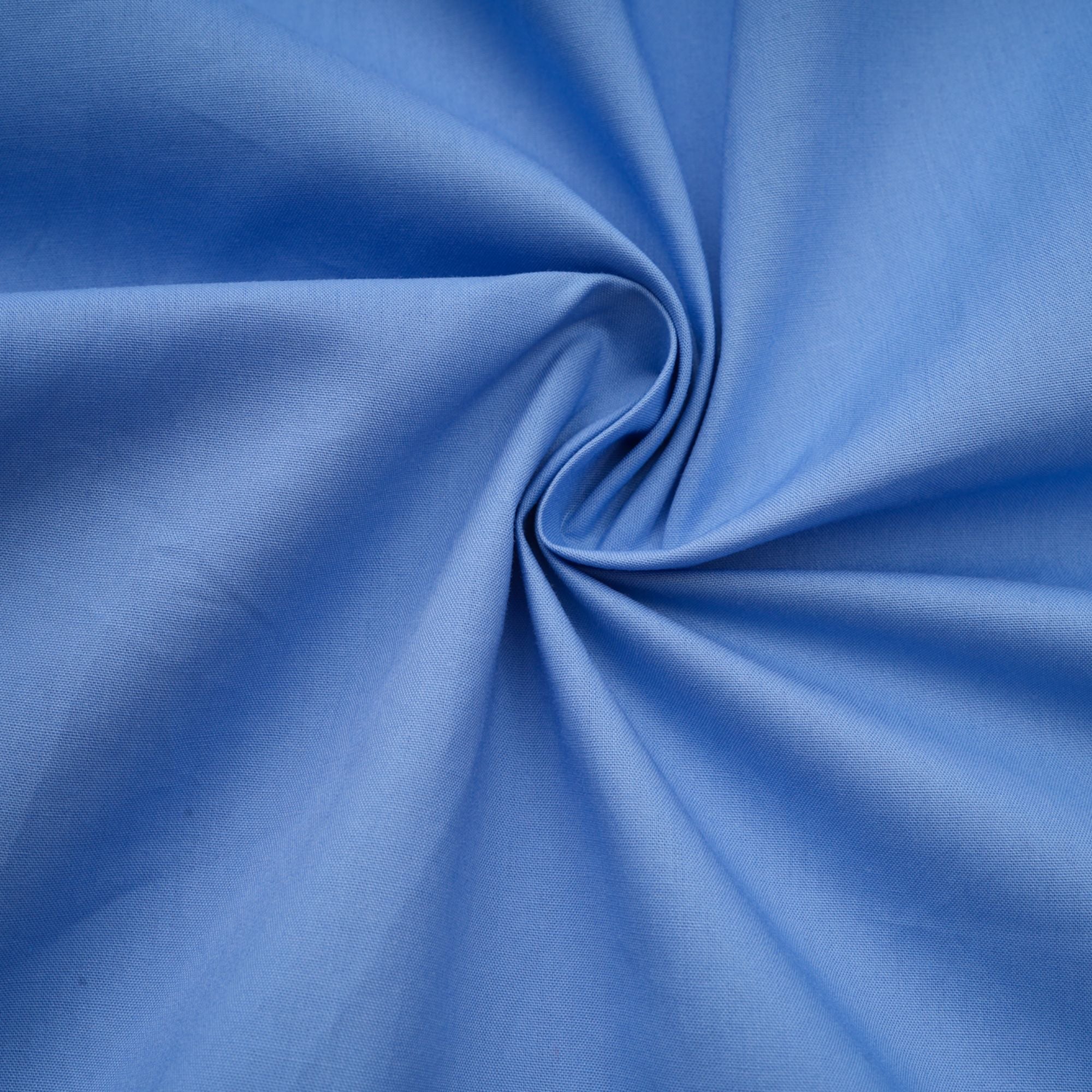 Emma petal-detail drawstring maxi dress in Blue (Final Sale)