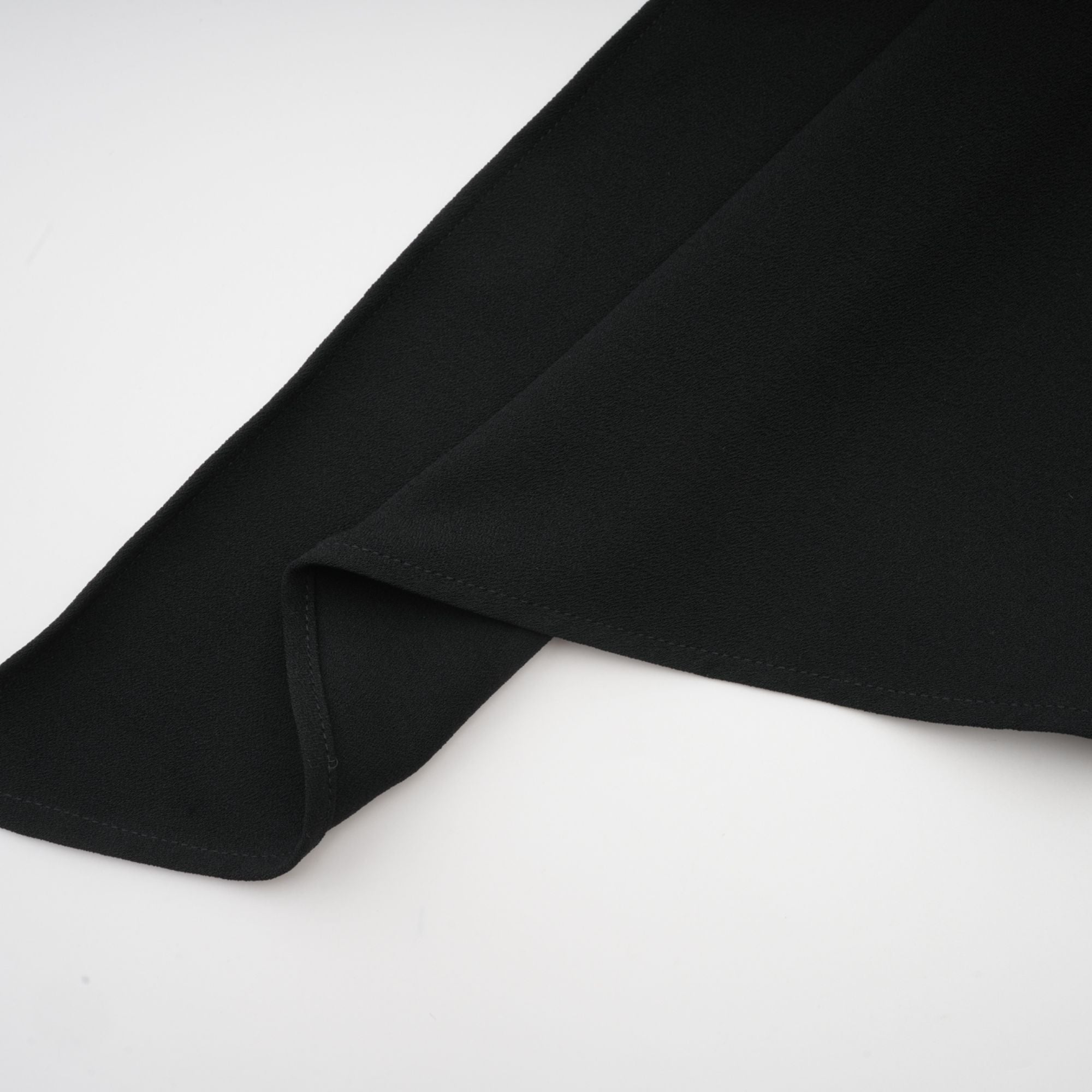 Suzanne black pleated jacket & trousers matching set (Final Sale)