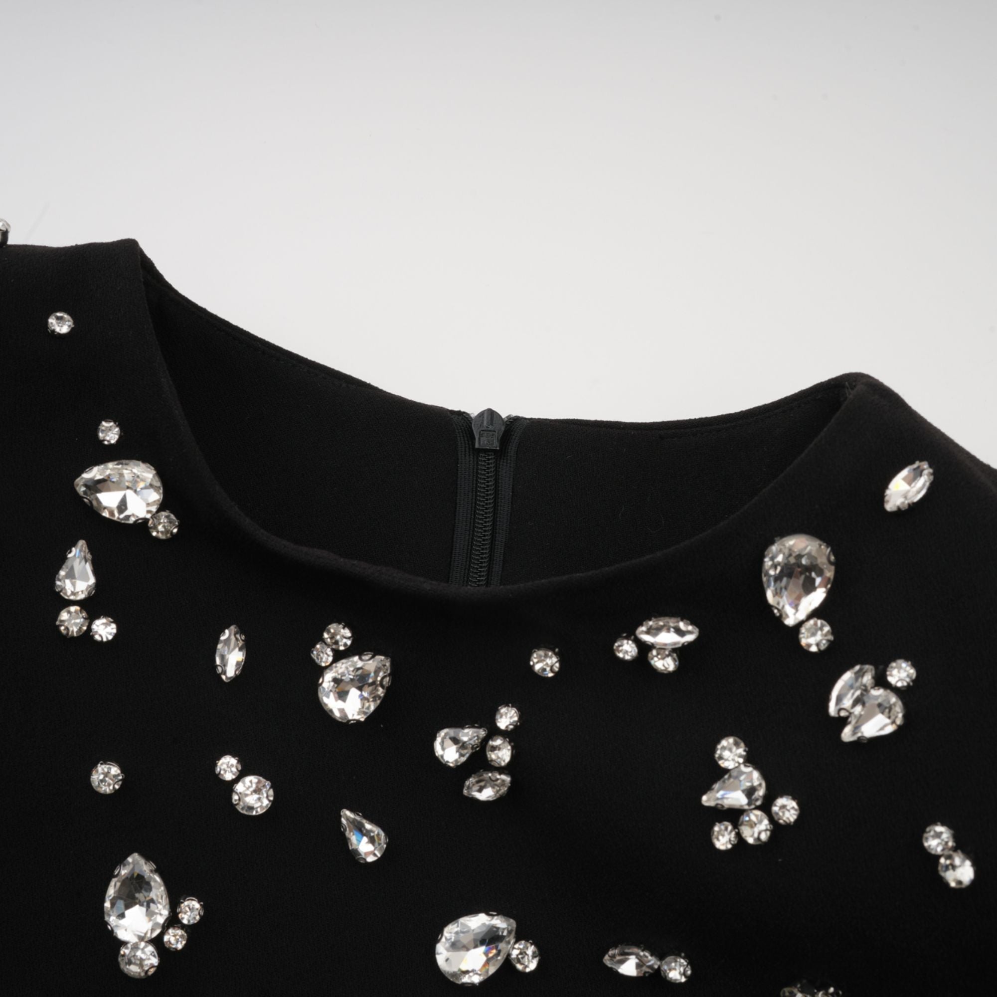 Imelda black crystal-embellished maxi dress (Final Sale)