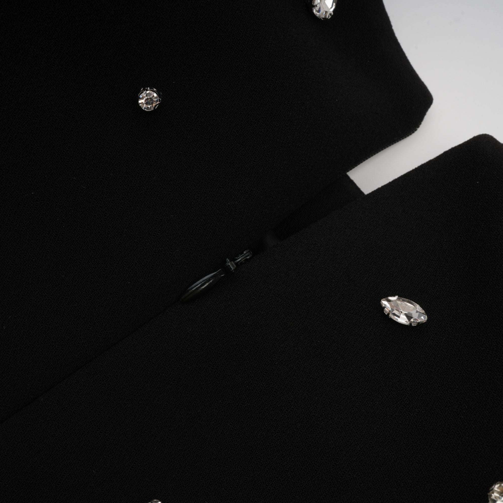 Imelda black crystal-embellished maxi dress (Final Sale)