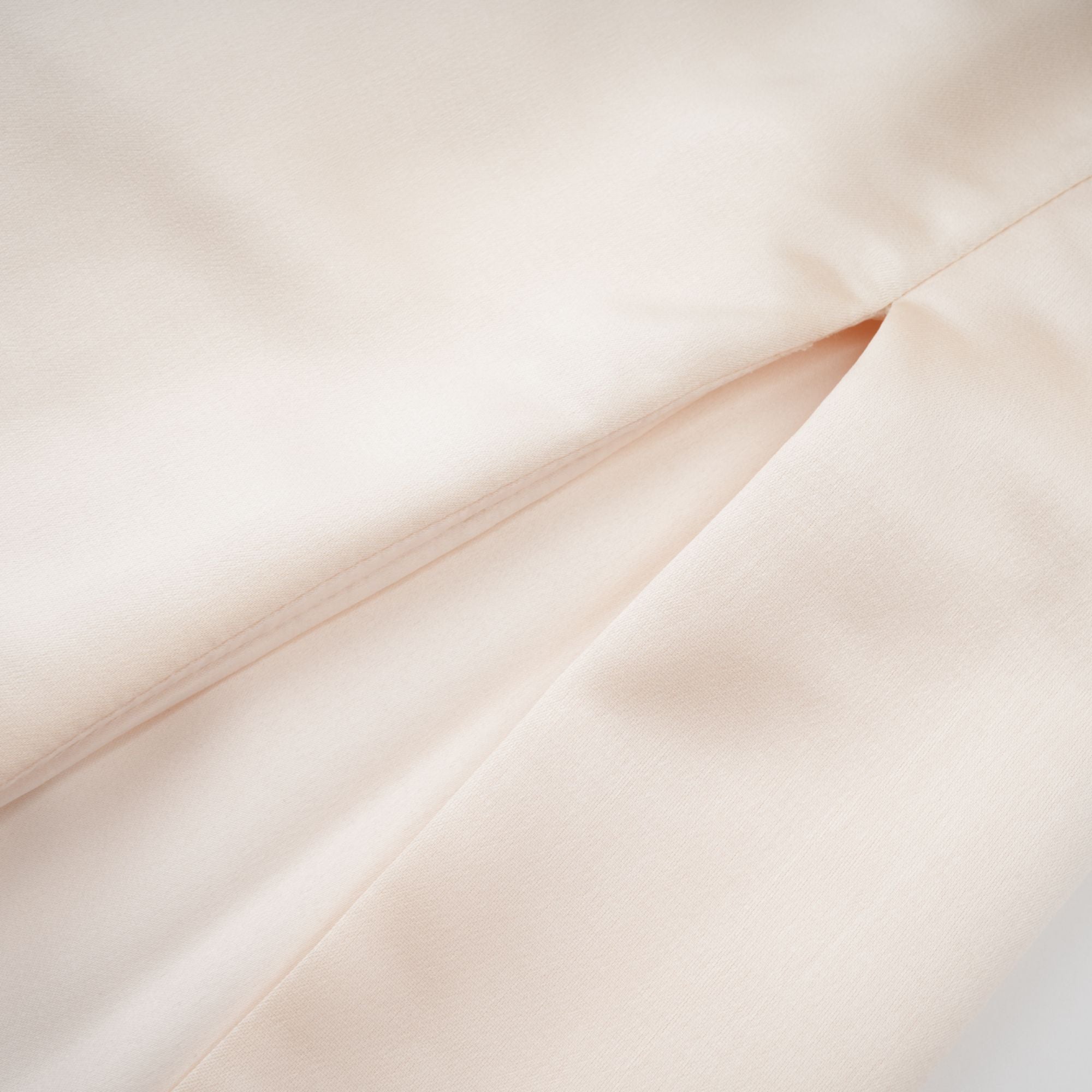 Thérèse neutral scarf-design satin maxi dress (Final Sale)