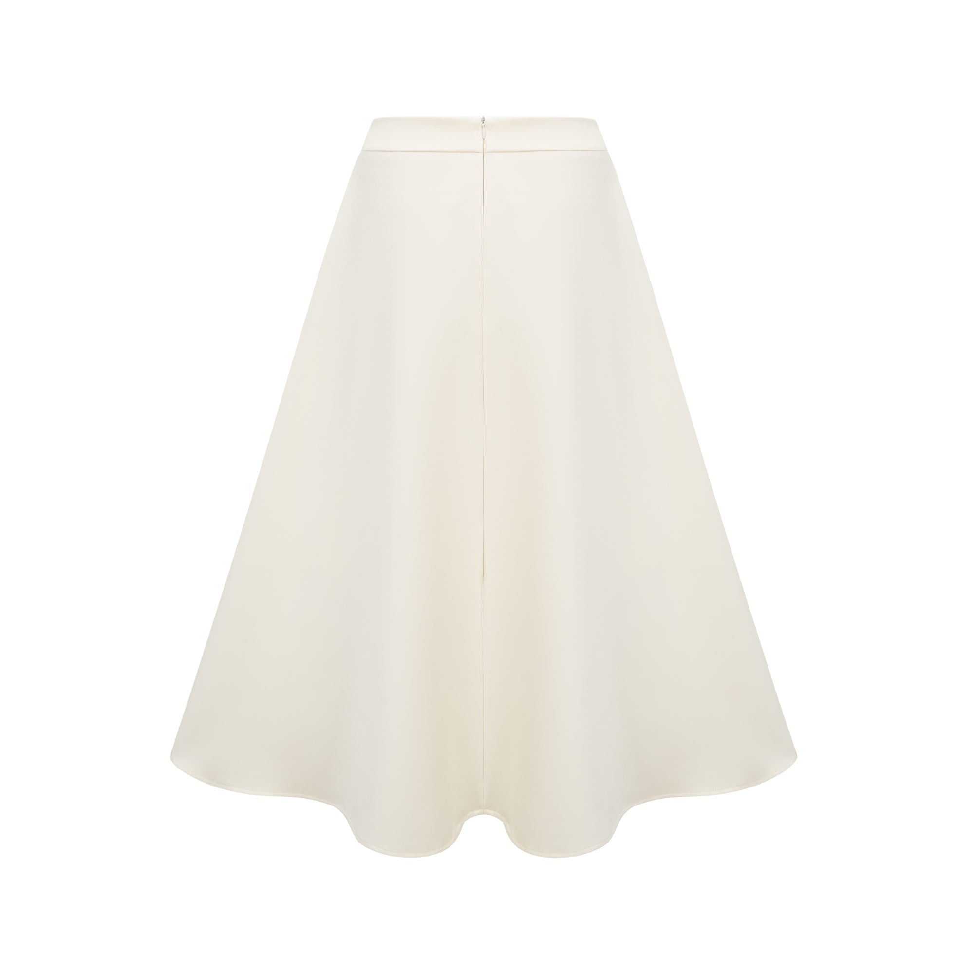 Coralie neutrals 3D-petal top & skirt matching set (Final Sale-US Only)