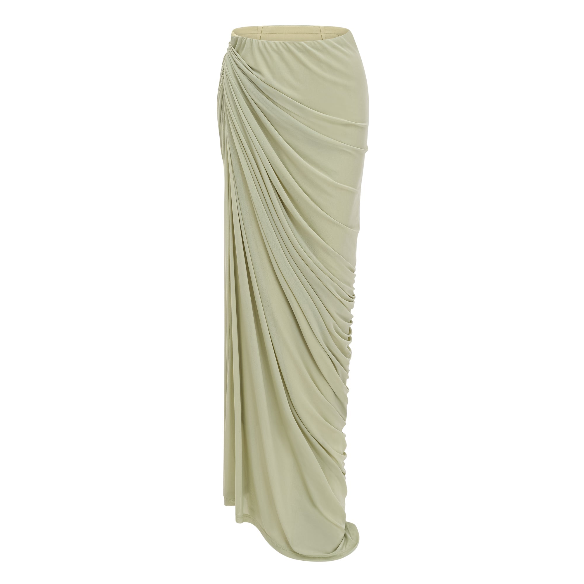 Branwen Green One Shoulder Top & Skirt Set (Final Sale-US Only)