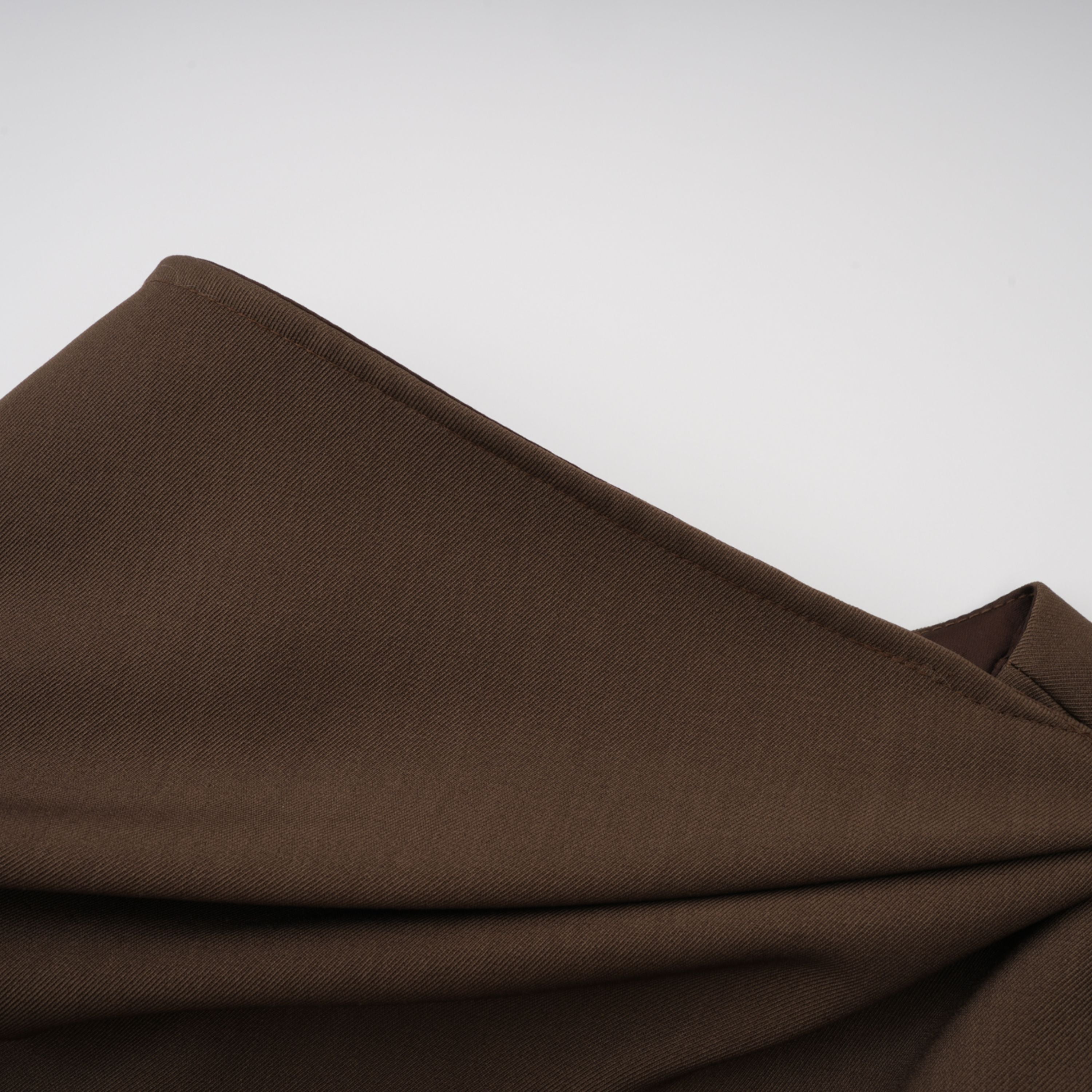 Francesca Brown Asymmetrical Gathered Mini Dress (Final Sale-US Only)