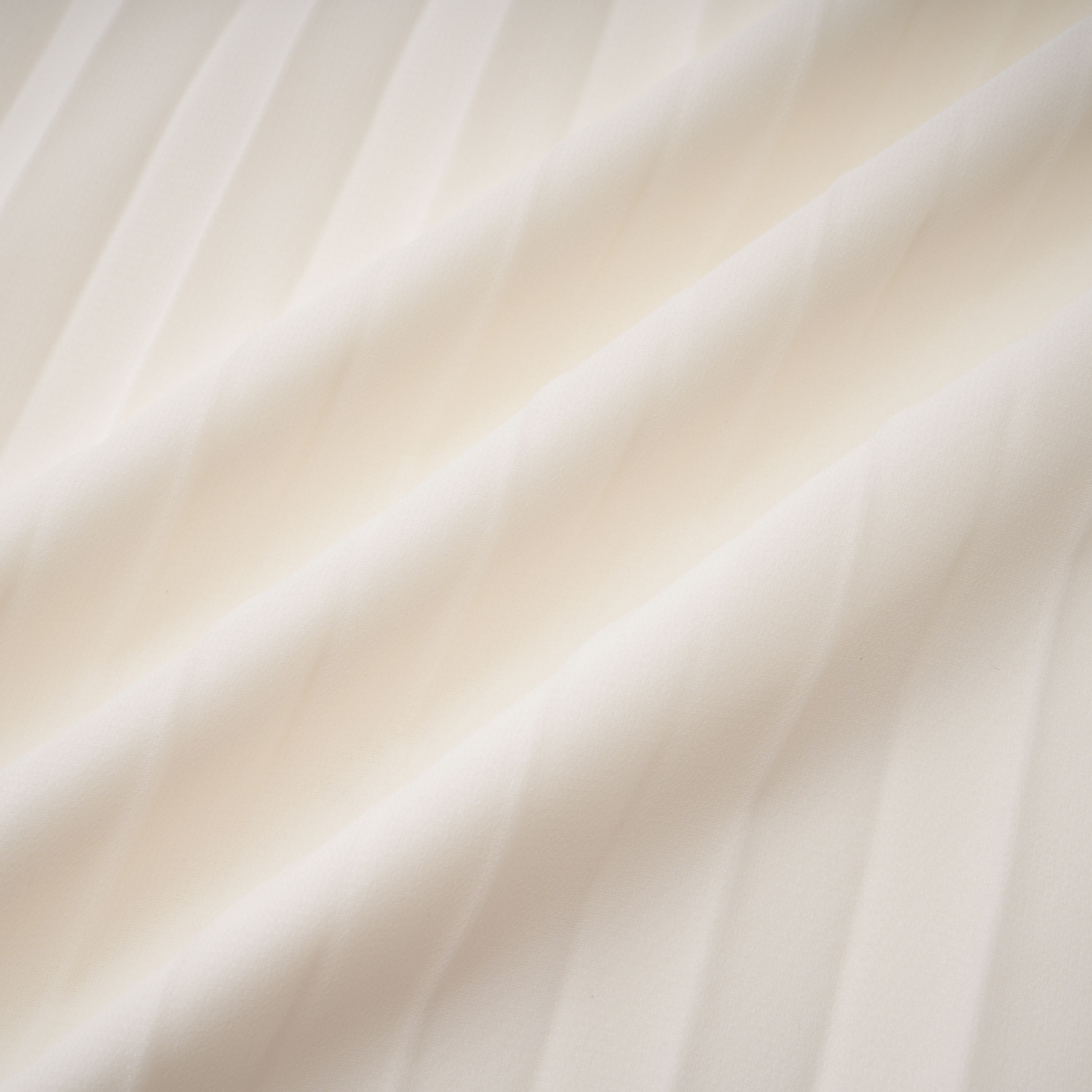 Ecem Cream White Mock Neck Ruched Jumpsuit (Final Sale-US Only)