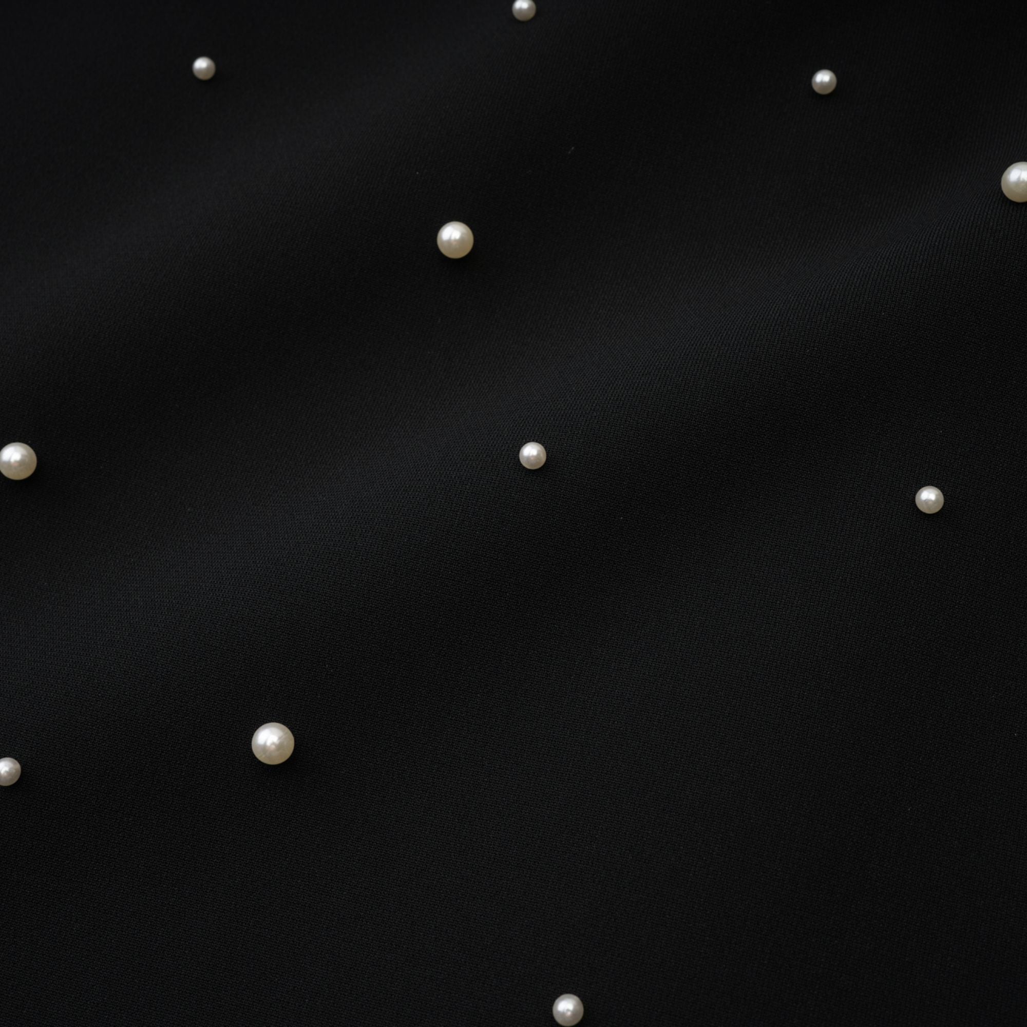Melisande Black Embellished Maxi Dress