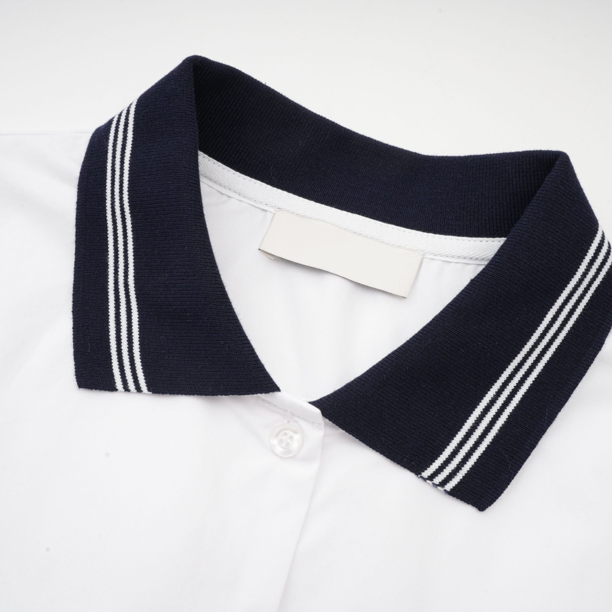 Sandrine color-block shirt & skirt matching set (Final Sale)