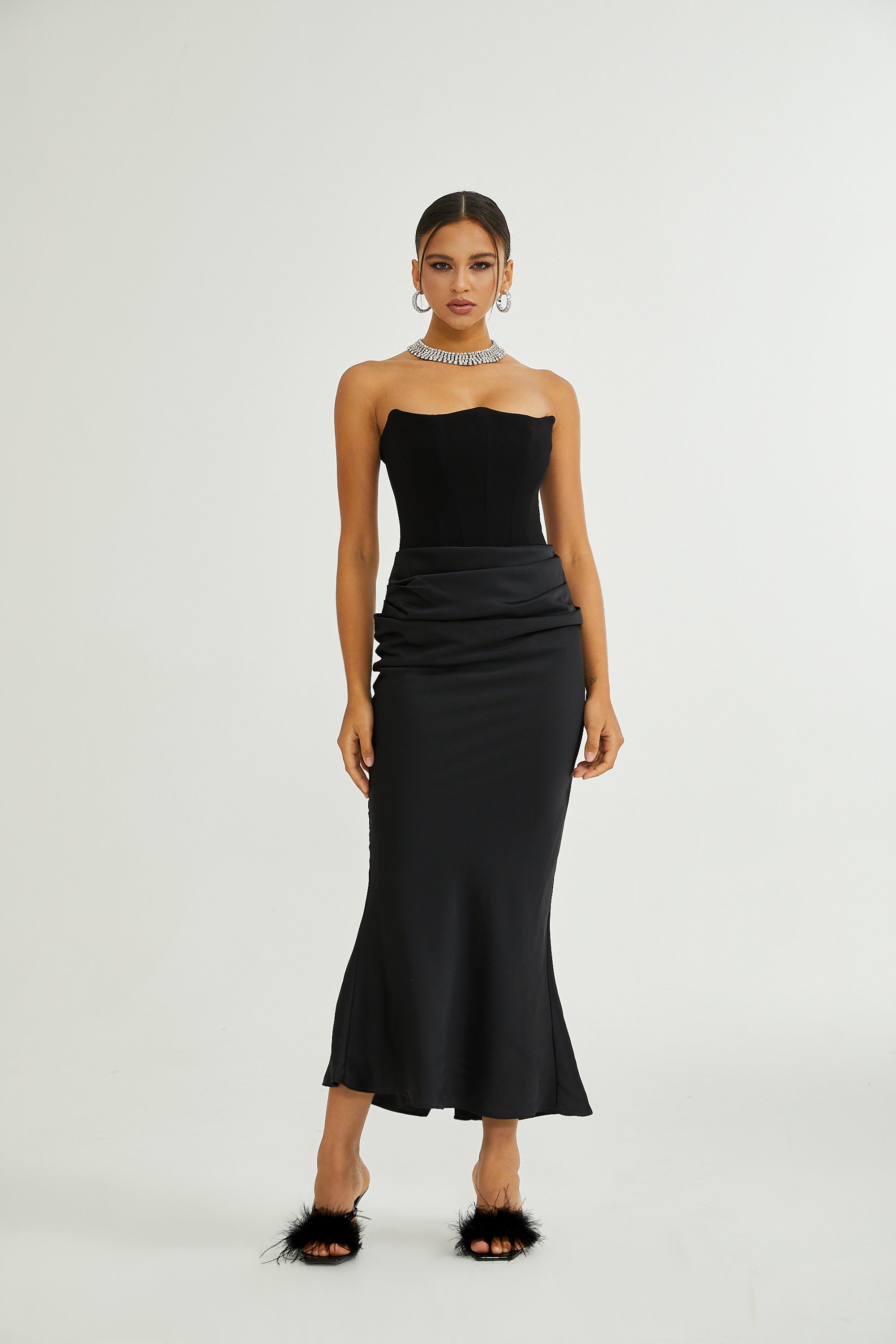 Aurore Off-Shoulder Maxi Dress