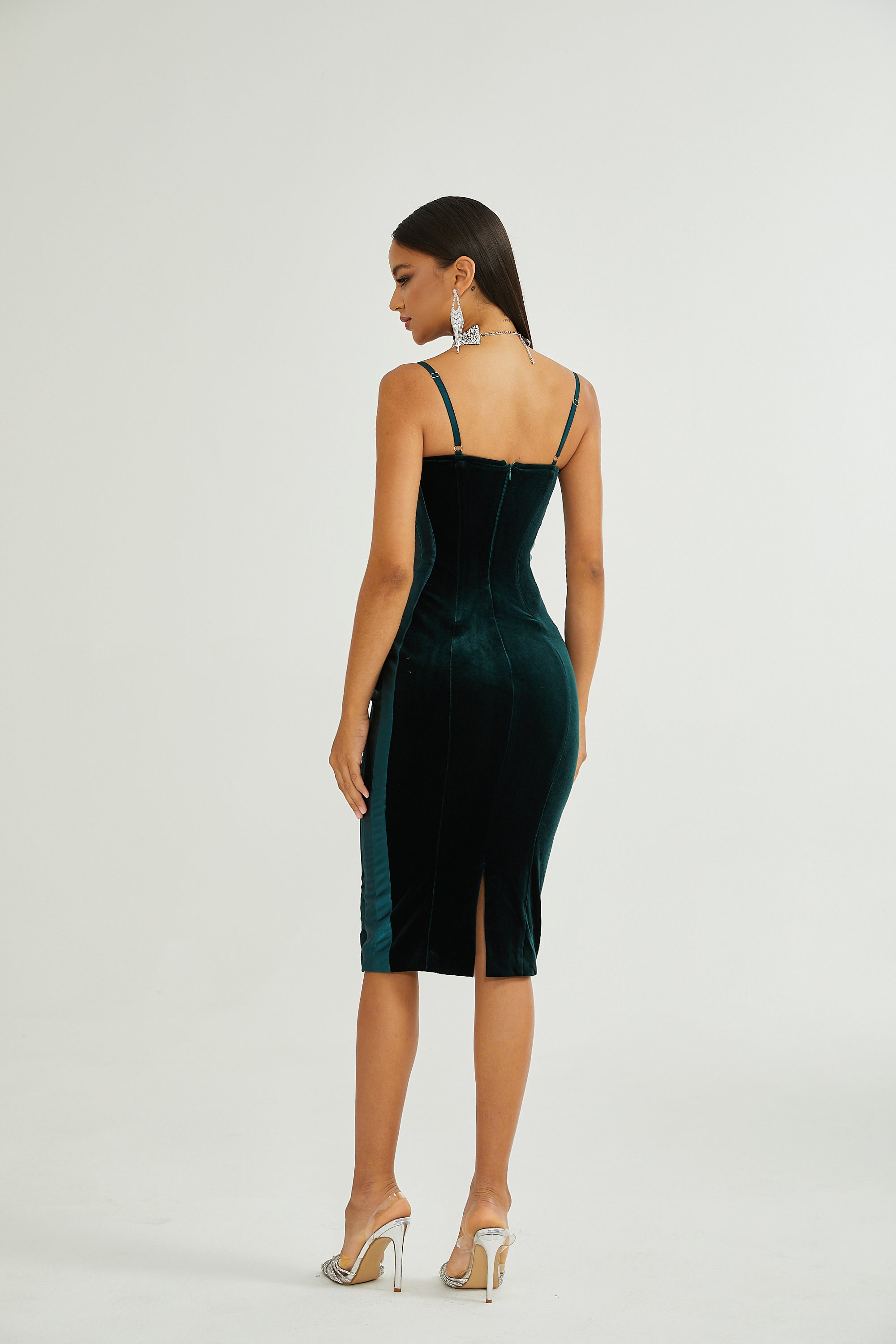 Muriel bustier midi dress (Final Sale-US Only)