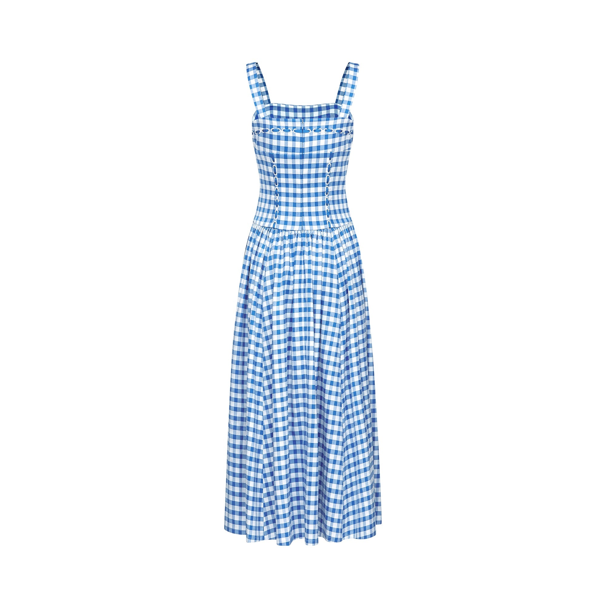 Diane gingham midi dress (Final Sale-US Only)