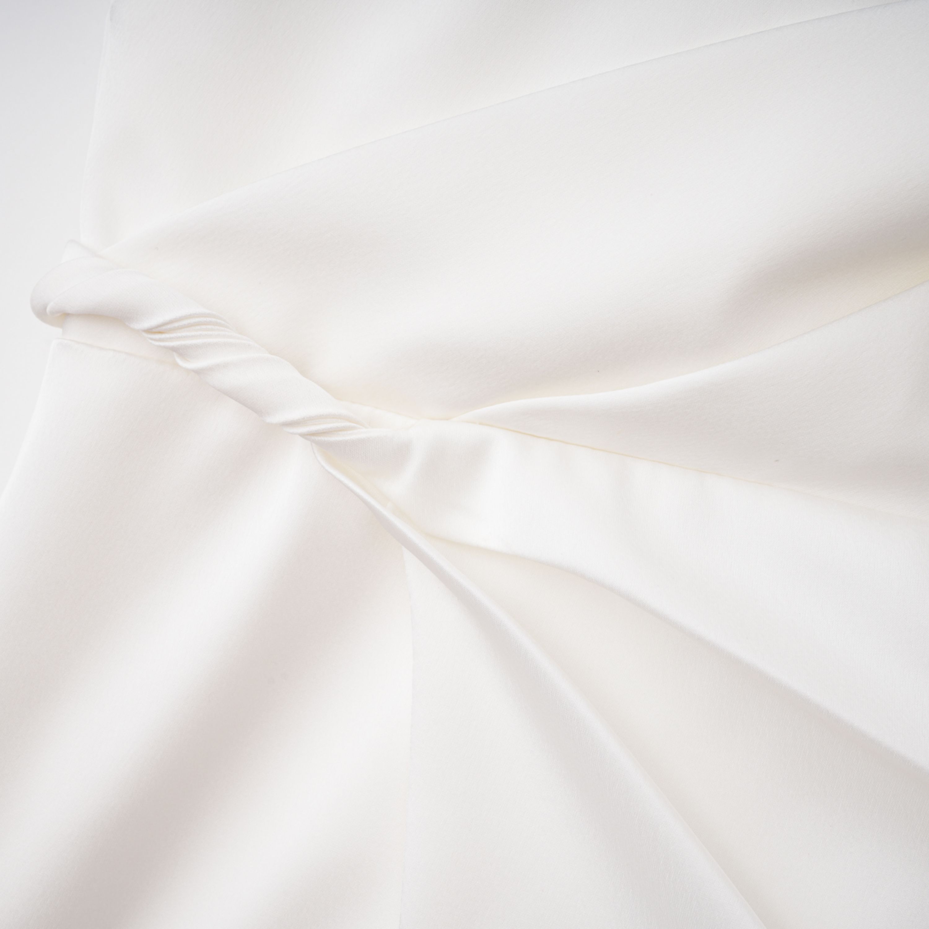 Amarante White One Shoulder Asymmetrical Midi Dress (Final Sale-US Only)