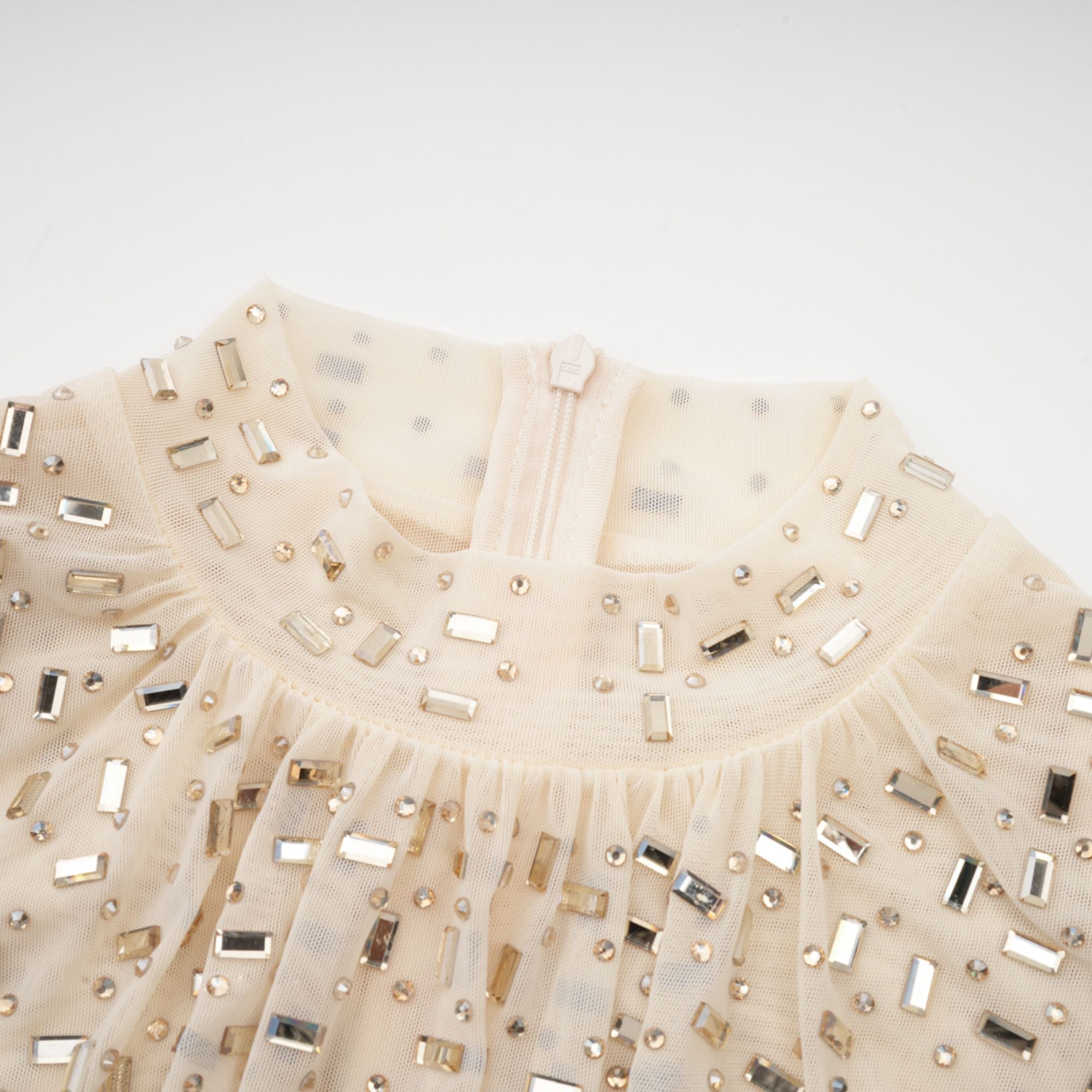 Noémie crystal-embellished draped mini dress (Final Sale-US Only)