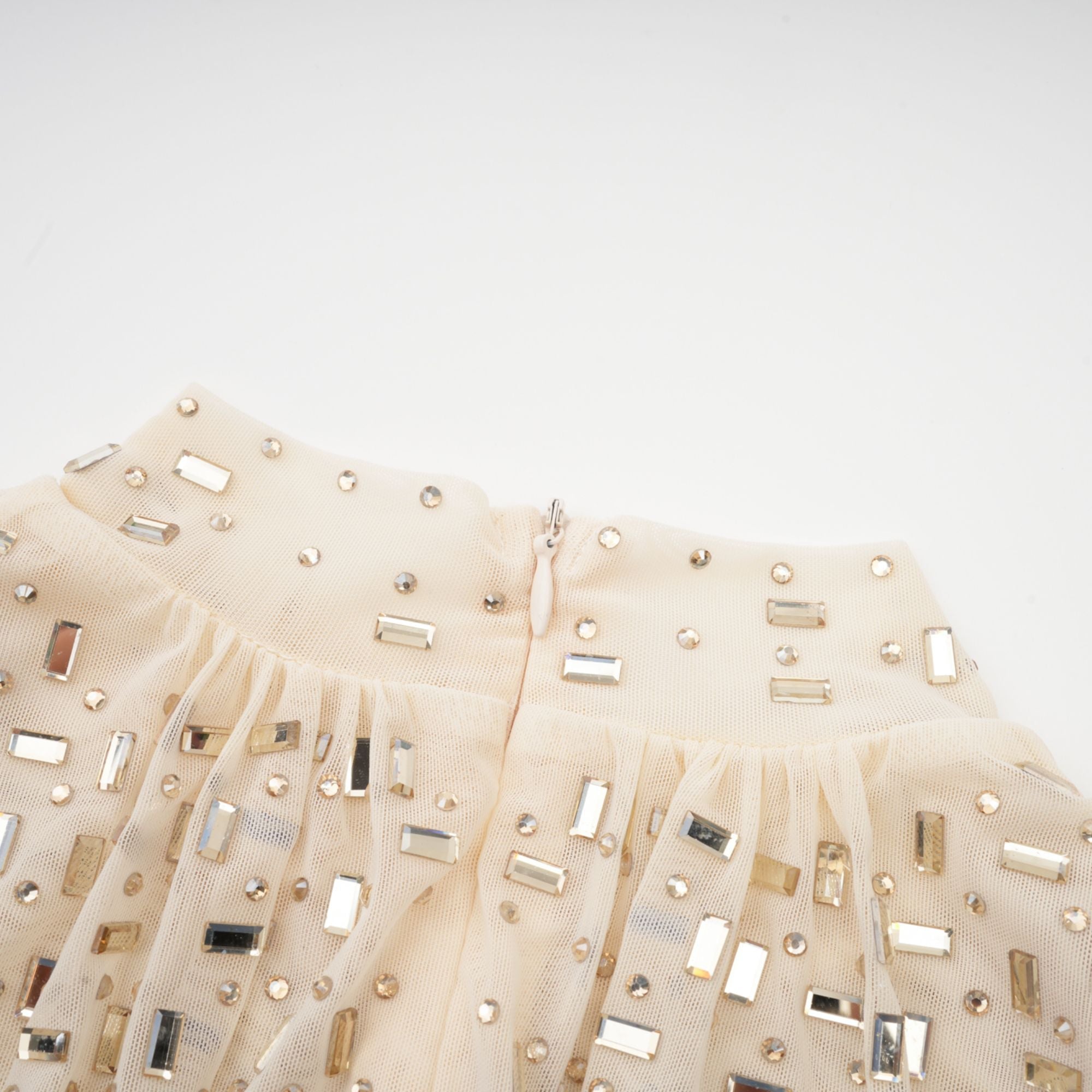Noémie crystal-embellished draped mini dress (Final Sale-US Only)