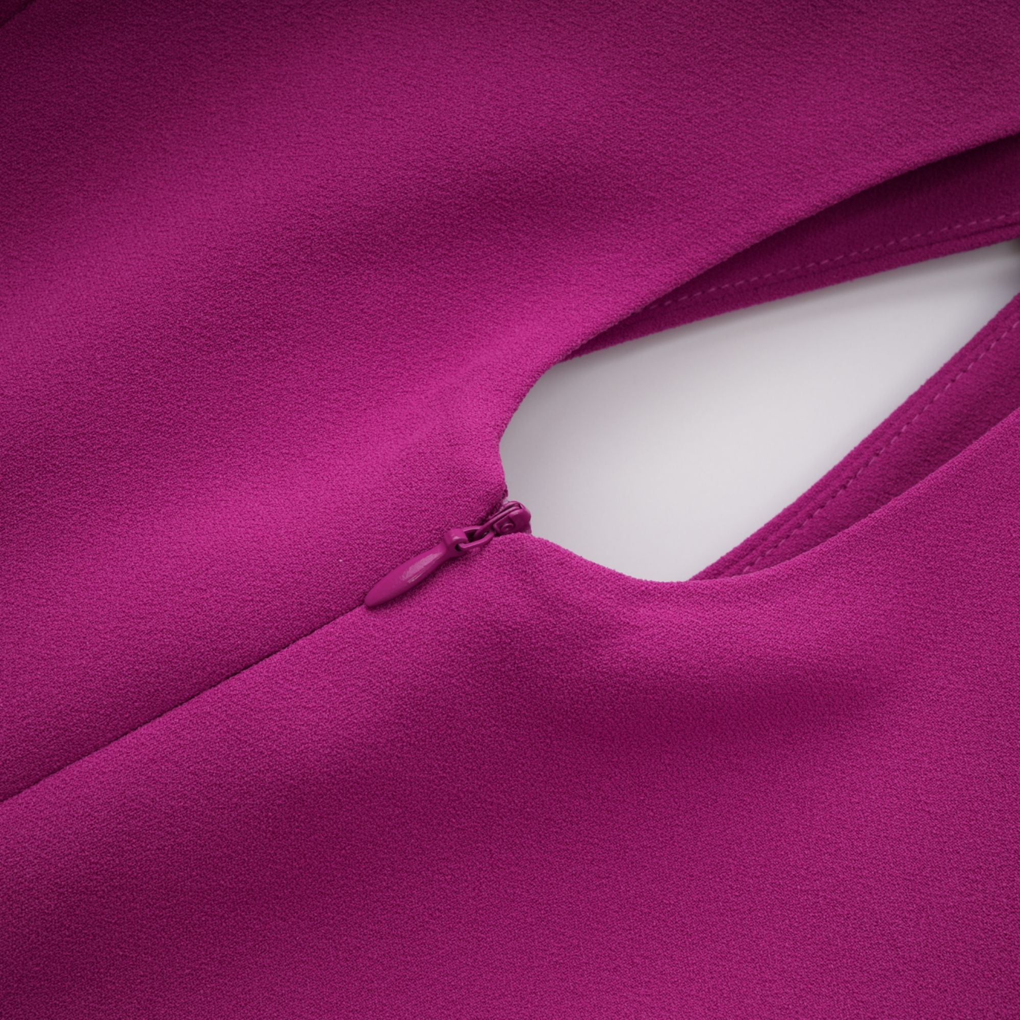 Majestueuse Fuchsia Keyhole-Detail Mermaid Gown (Final Sale-US Only)