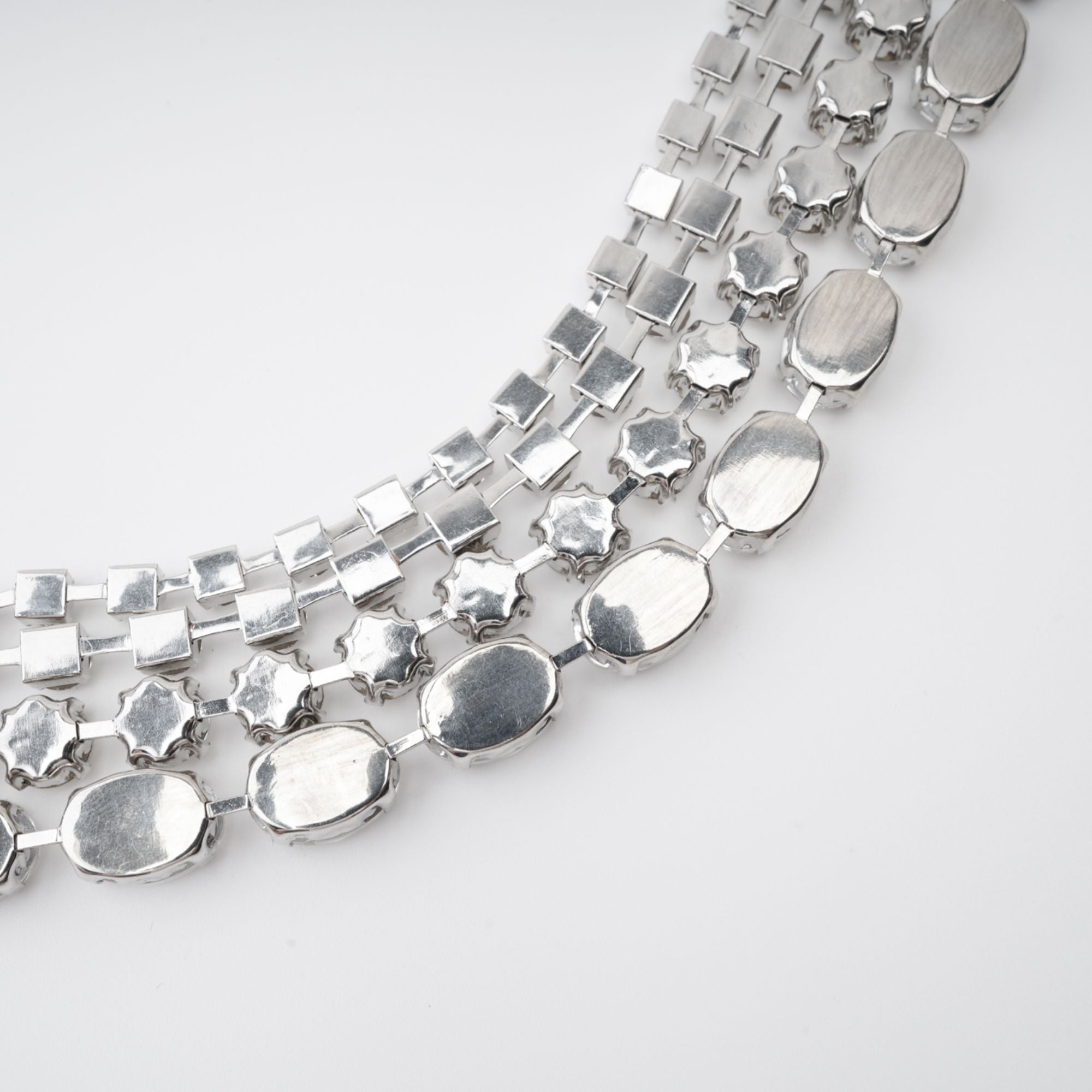 Elizabeth crystal-embellished layered necklace (Final Sale)