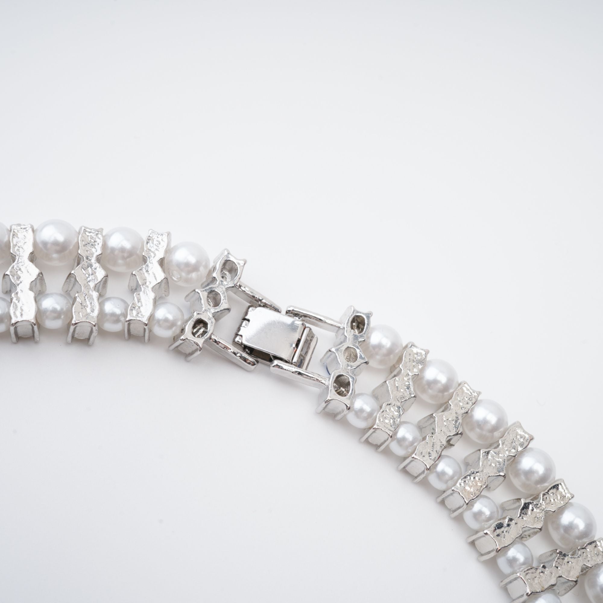 Alana crystal-embellished faux-pearl necklace (Final Sale)