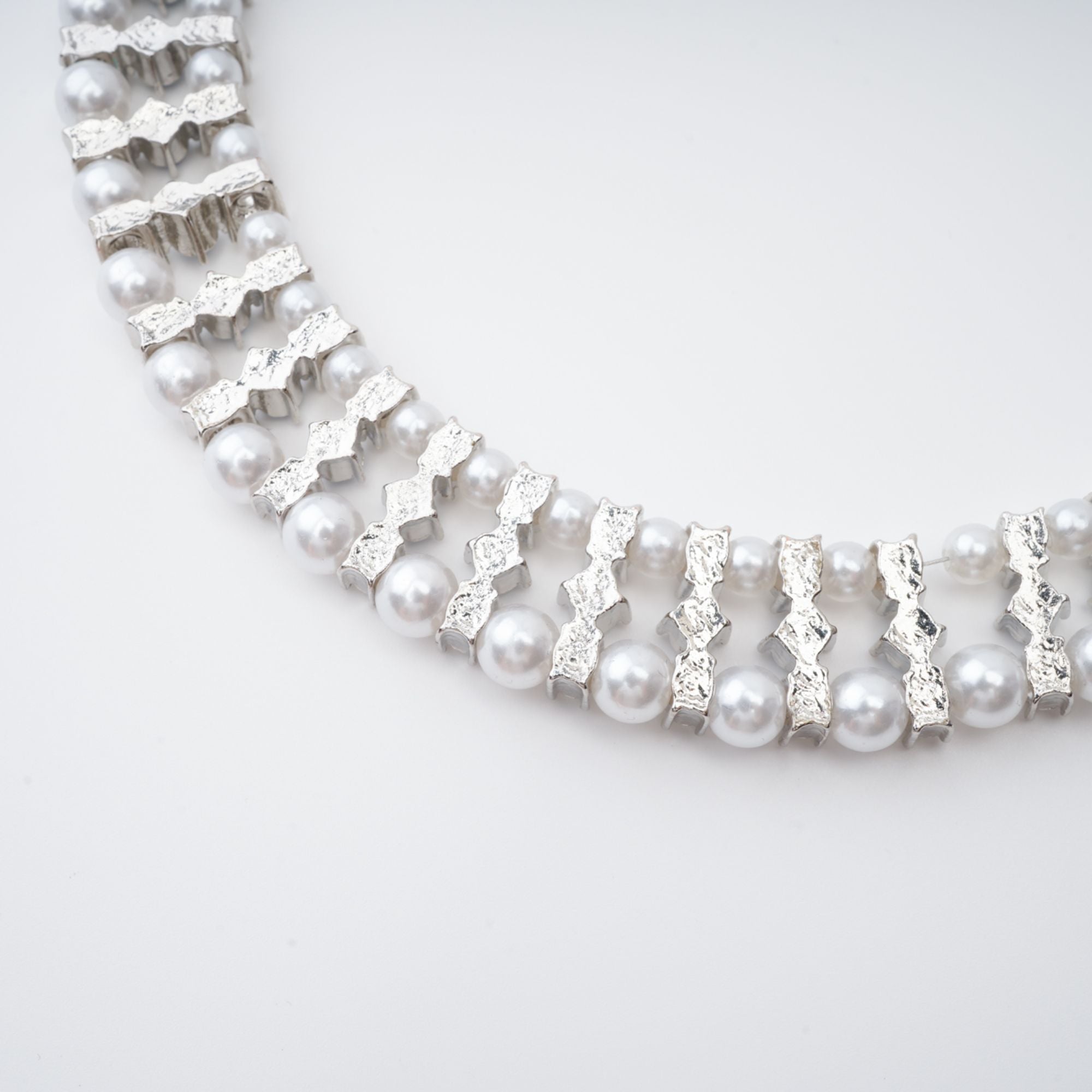 Alana crystal-embellished faux-pearl necklace (Final Sale)
