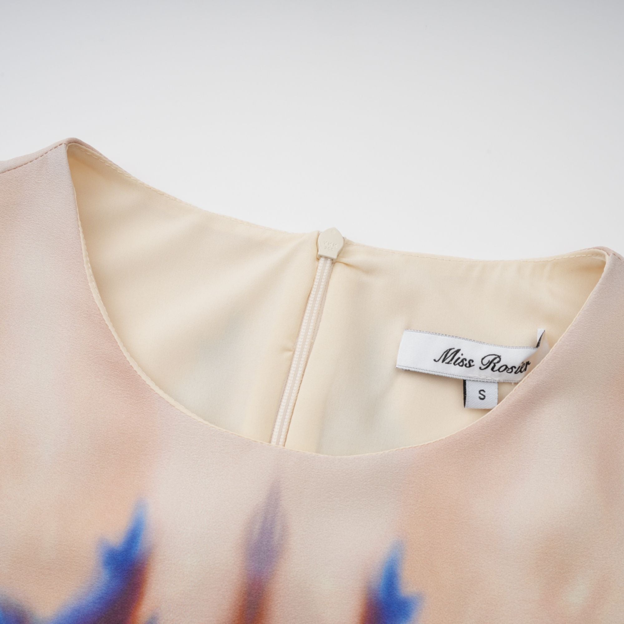Urbaine smudged graffiti-print silk midi dress (Final Sale)