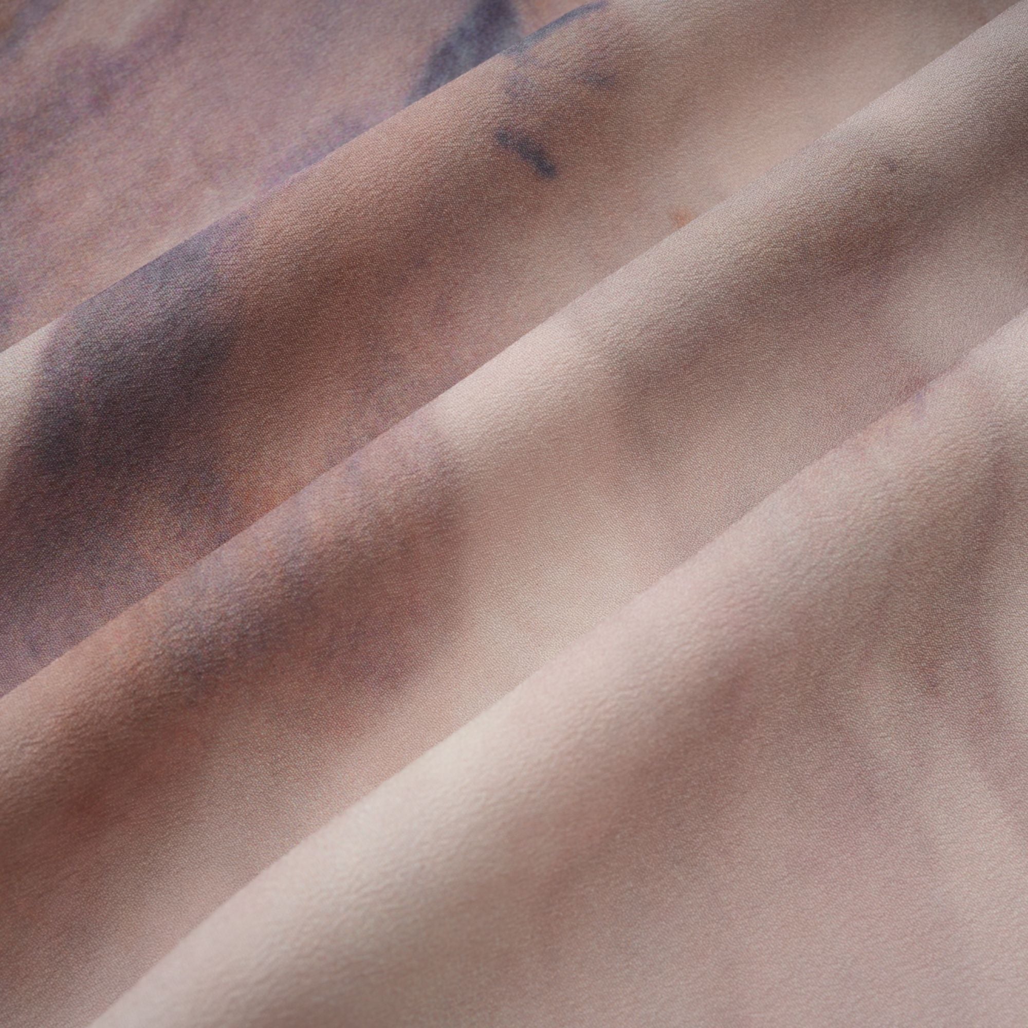Urbaine smudged graffiti-print silk midi dress (Final Sale)