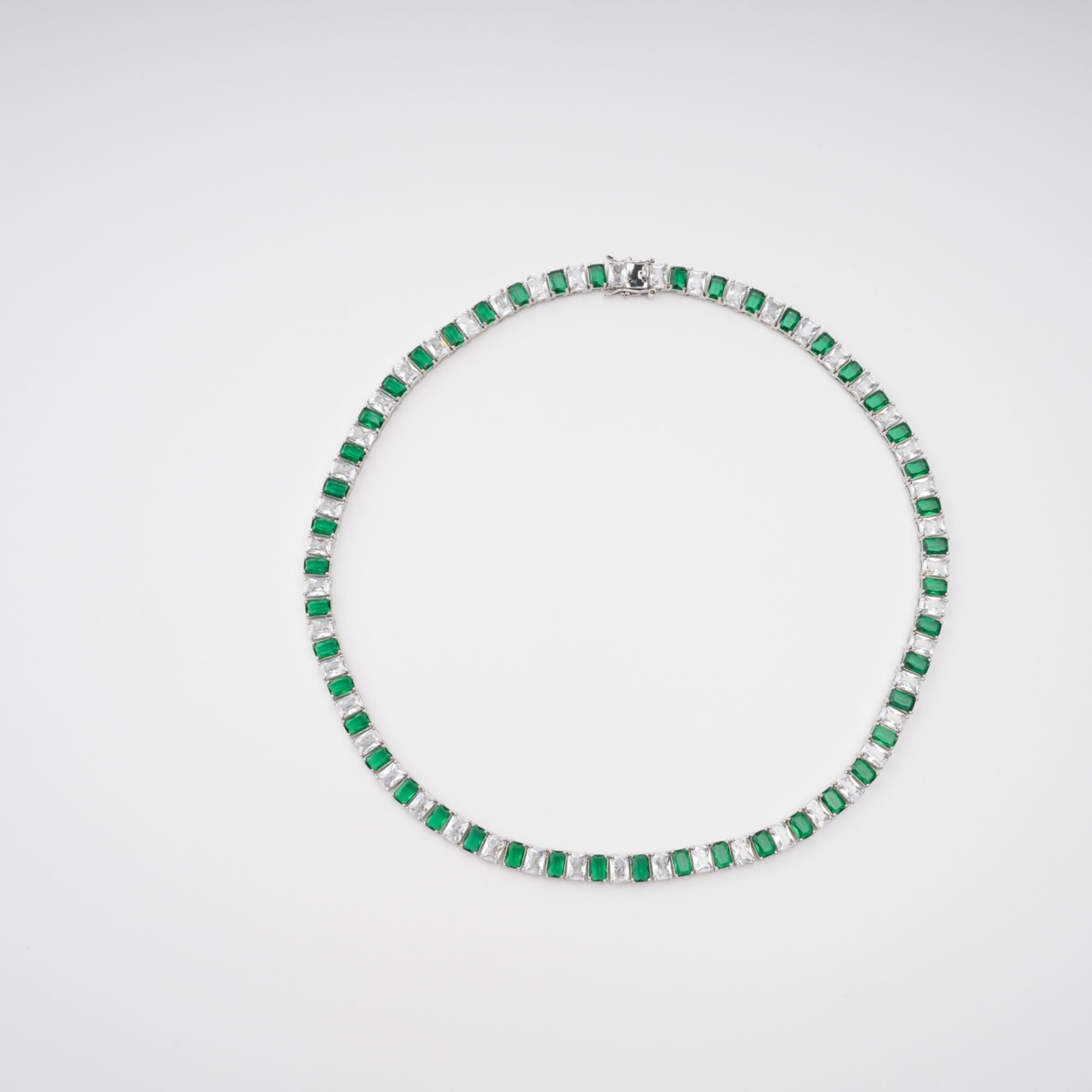 Florence Green Crystal-Embellished Necklace (Final Sale)