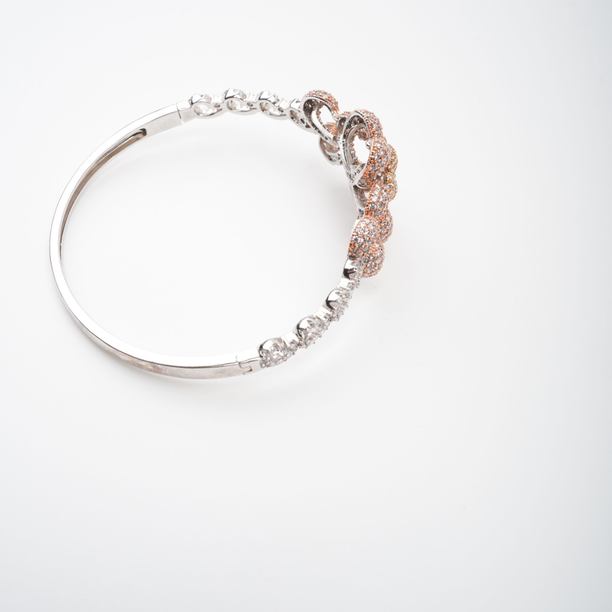 Anthemon Gold Tone Crystal Embellished Bracelet (Final Sale)